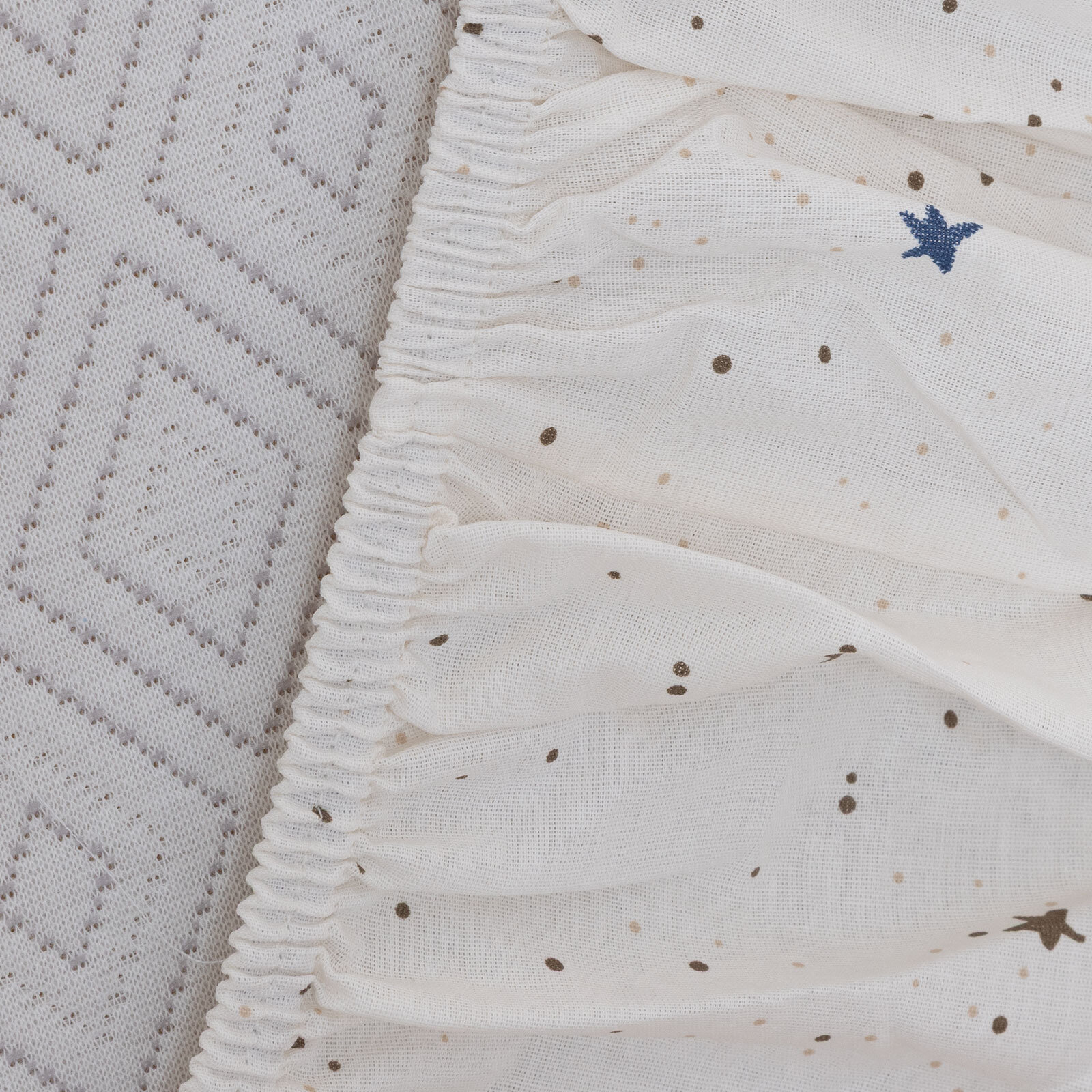 Erkek Bebek Çarşaf Set Poplin 70 x 140cm