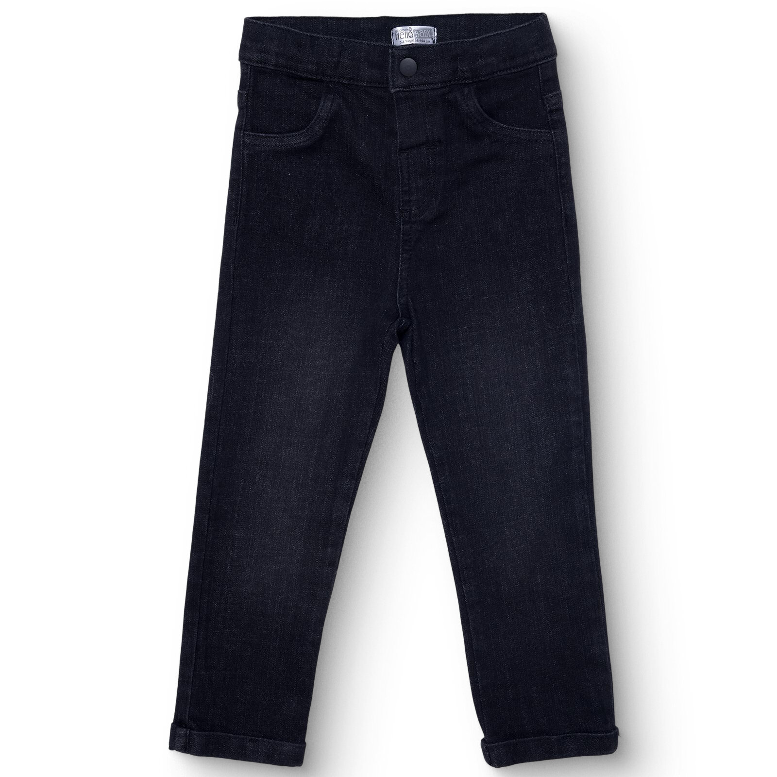 Erkek Bebek Cool Boy Denim Pantolon Denim Lastikli Paça