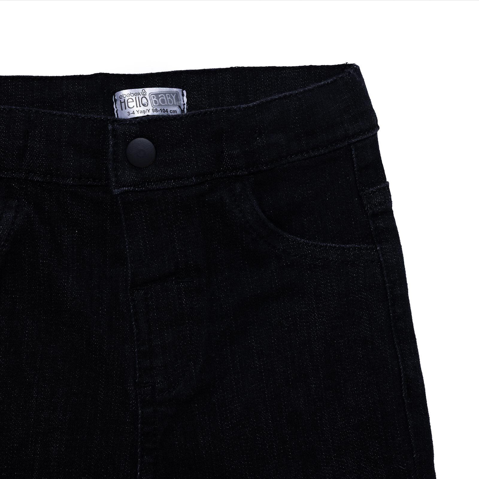 Erkek Bebek Cool Boy Denim Pantolon Denim Lastikli Paça