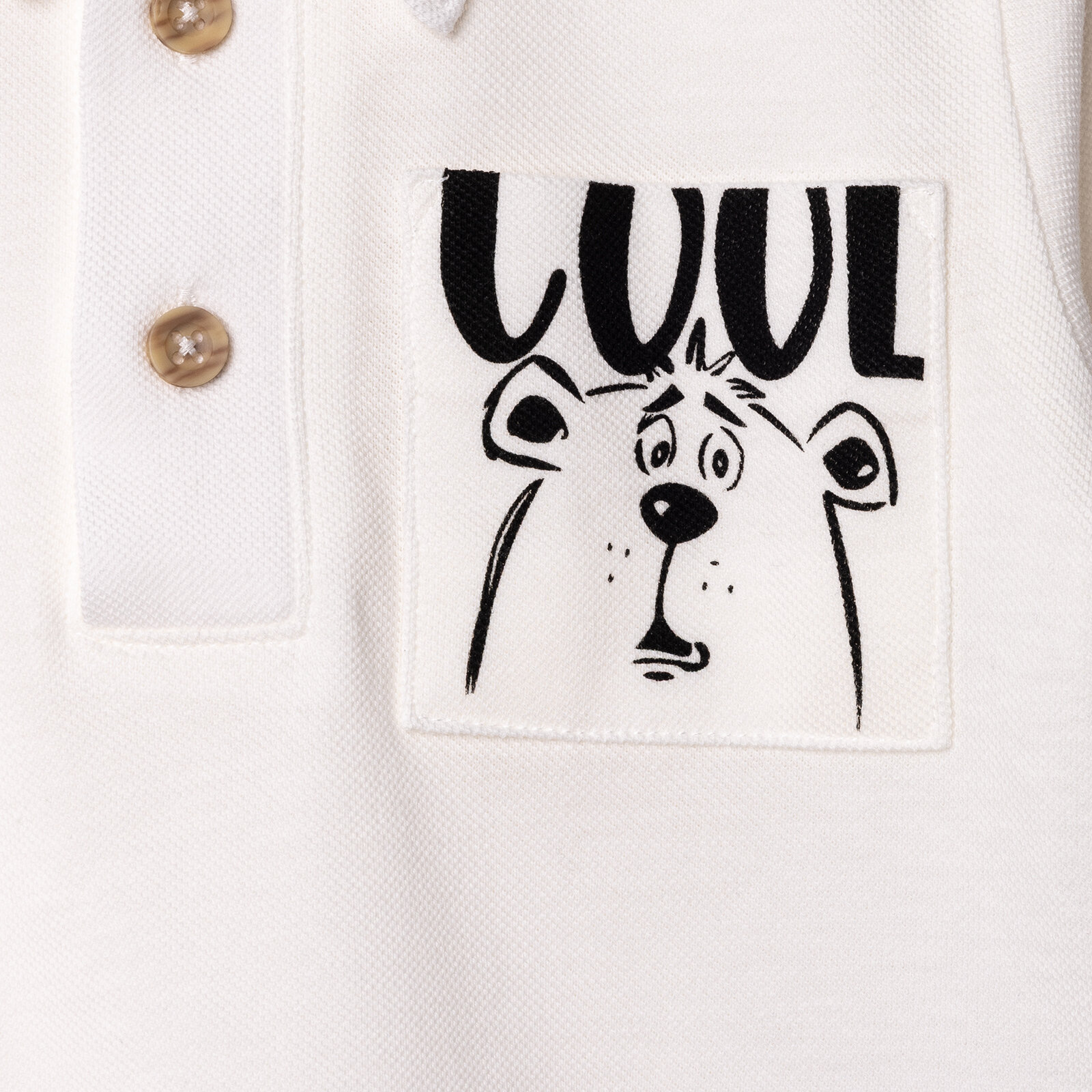 Erkek Bebek Cool Boy Uzun Kol Tshirt İnterlok Polo Yaka Uzun Kol