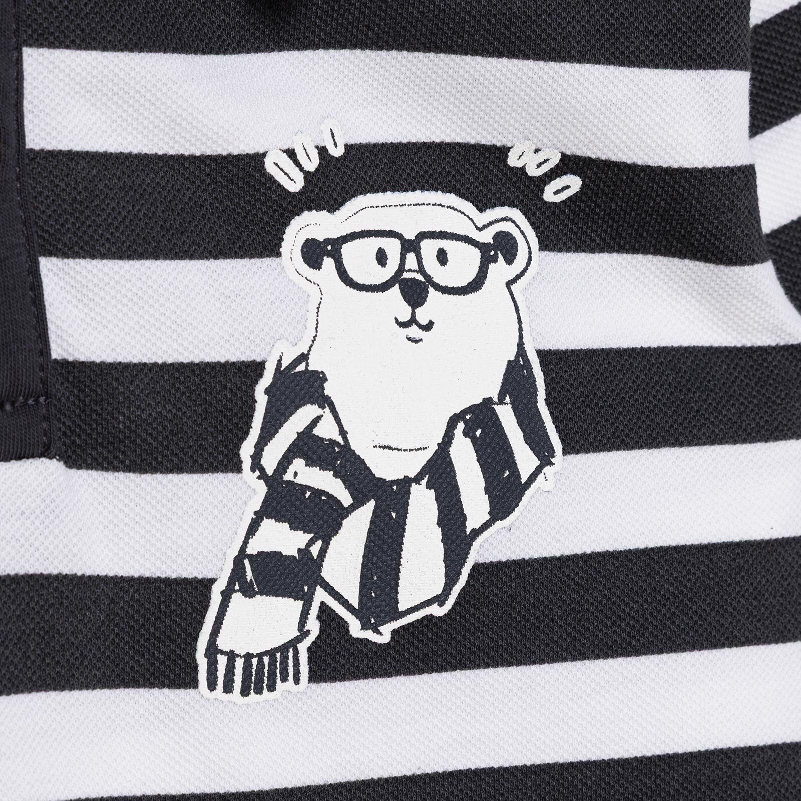 Erkek Bebek Cool Boy Uzun Kol Tshirt Pike Gömlek Yaka