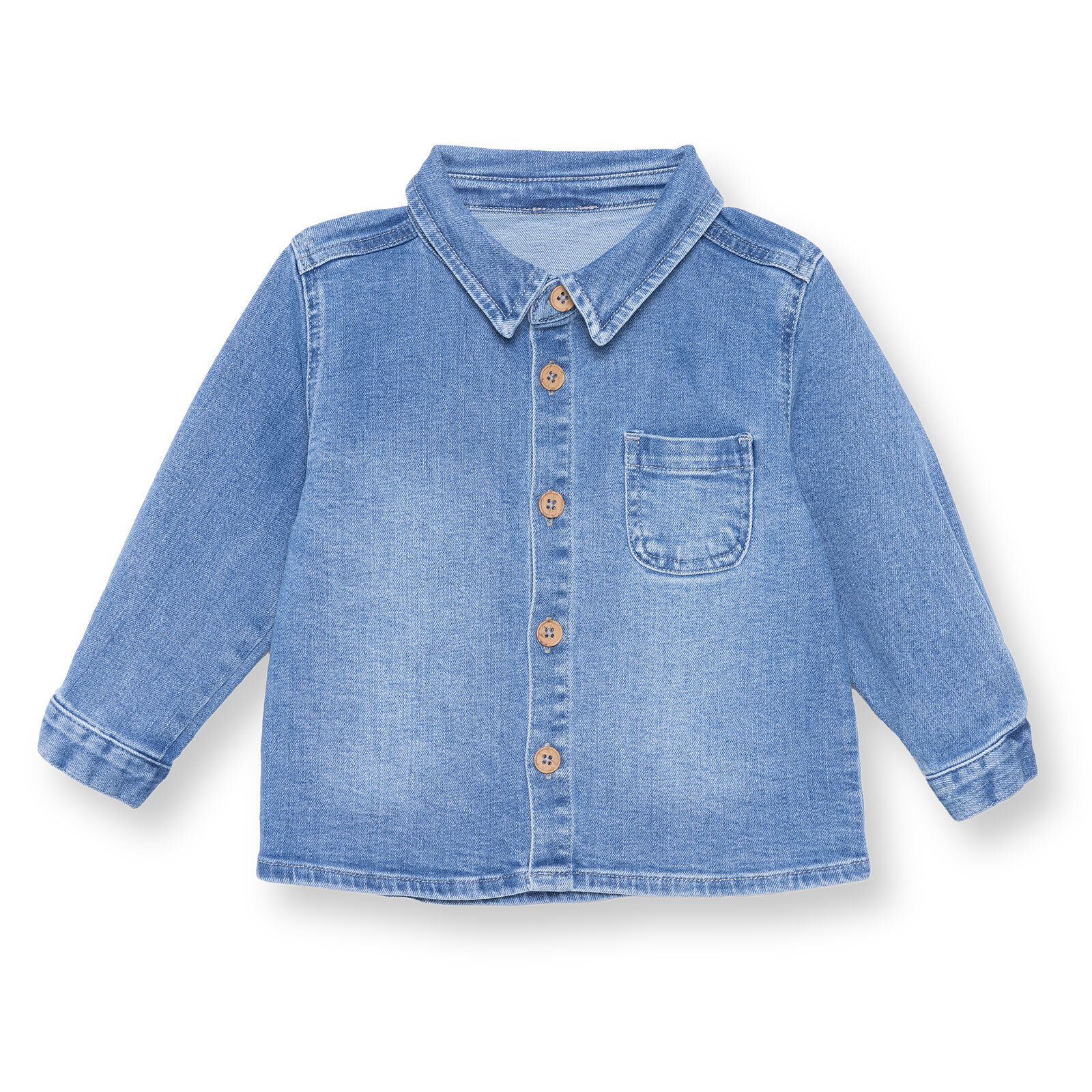 Erkek Bebek Cool Dino Gömlek Modelli Yaka Uzun Kol Erkek Bebek Cool Dino Gömlek Modelli Yaka Uzun Kol