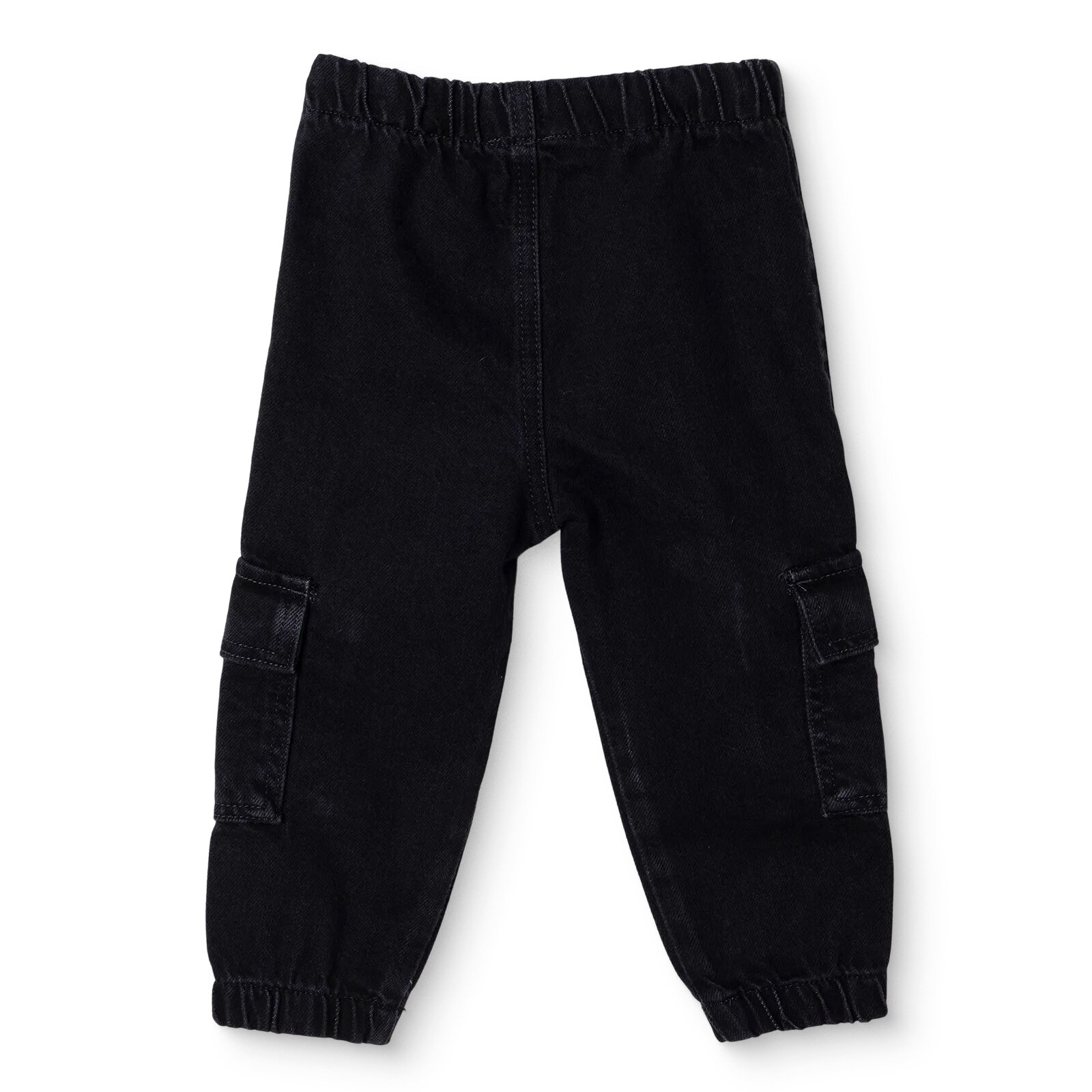 Erkek Bebek Denim Pantolon Lastikli Paça Erkek Bebek Denim Pantolon Lastikli Paça