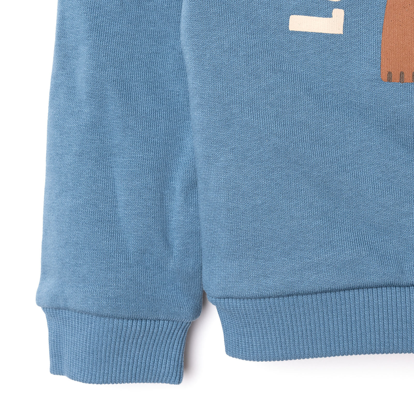 Erkek Bebek Eşofman Takımı Bisiklet Yaka Uzun Kol Ribanalı Paça