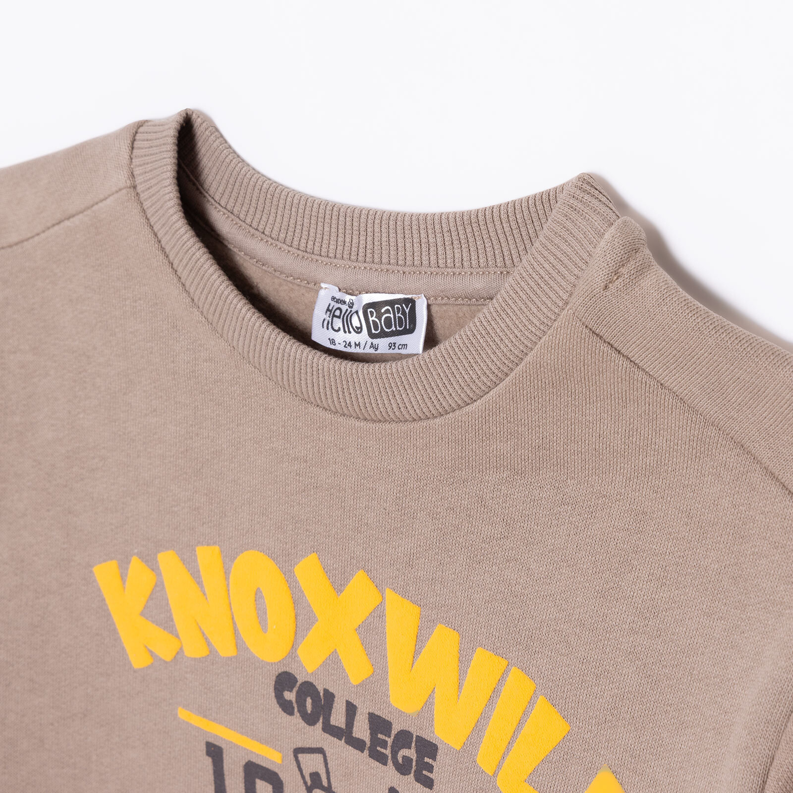 Erkek Bebek Eşofman Takımı Bisiklet Yaka Uzun Kol Ribanalı Paça Erkek Bebek Eşofman Takımı Bisiklet Yaka Uzun Kol Ribanalı Paça