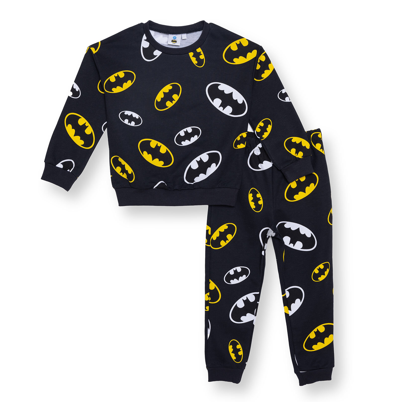 Erkek Bebek Eşofman Takımı İki İplik Bisiklet Yaka Uzun Kol Ribanalı Paça Erkek Bebek Eşofman Takımı İki İplik Bisiklet Yaka Uzun Kol Ribanalı Paça