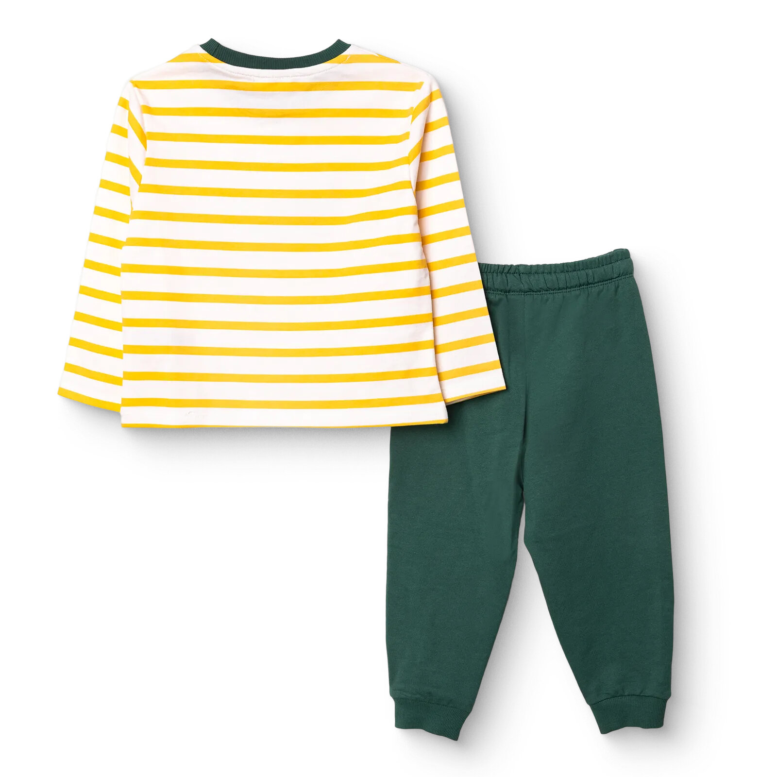 Erkek Bebek Eşofman Takımı İki İplik Bisiklet Yaka Uzun Kol