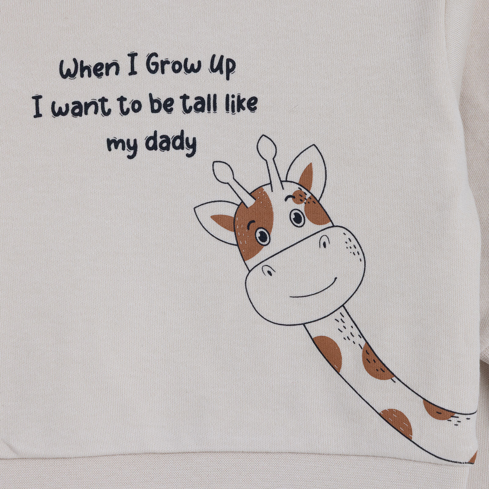 Erkek Bebek Eşofman Takımı İnterlok Bisiklet Yaka Uzun Kol Lastikli Paça