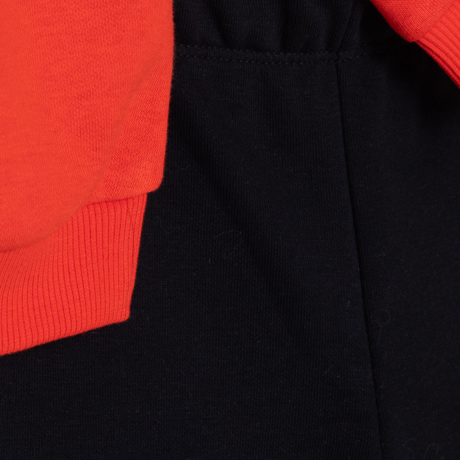 Erkek Bebek Eşofman Takımı Şardonlu Bisiklet Yaka Uzun Kol Ribanalı Paça