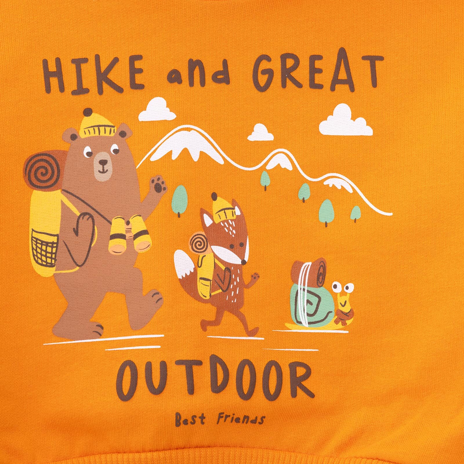 Erkek Bebek Eşofman Takımı Şardonlu İki İplik Bisiklet Yaka Uzun Kol Ribanalı Paça