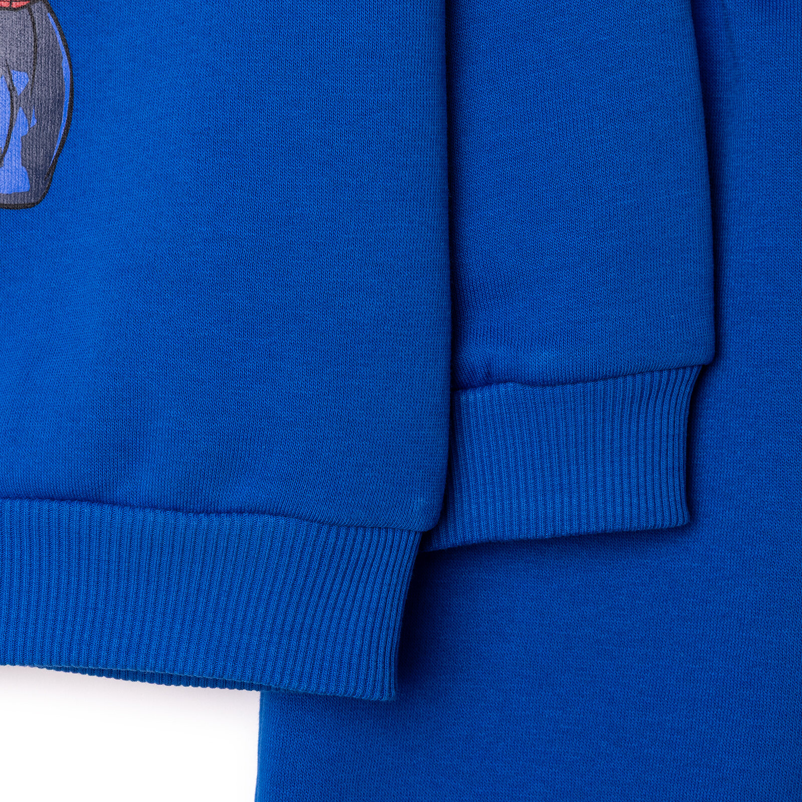 Erkek Bebek Eşofman Takımı Şardonlu Üç İplik Bisiklet Yaka Uzun Kol Lastikli Paça