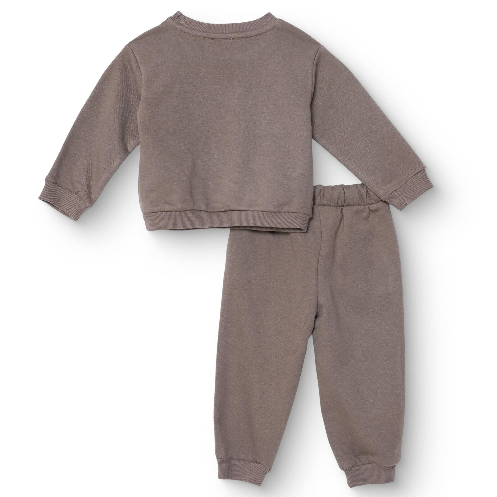 Erkek Bebek Eşofman Takımı Üç İplik Bisiklet Yaka Uzun Kol Ribanalı Paça Erkek Bebek Eşofman Takımı Üç İplik Bisiklet Yaka Uzun Kol Ribanalı Paça