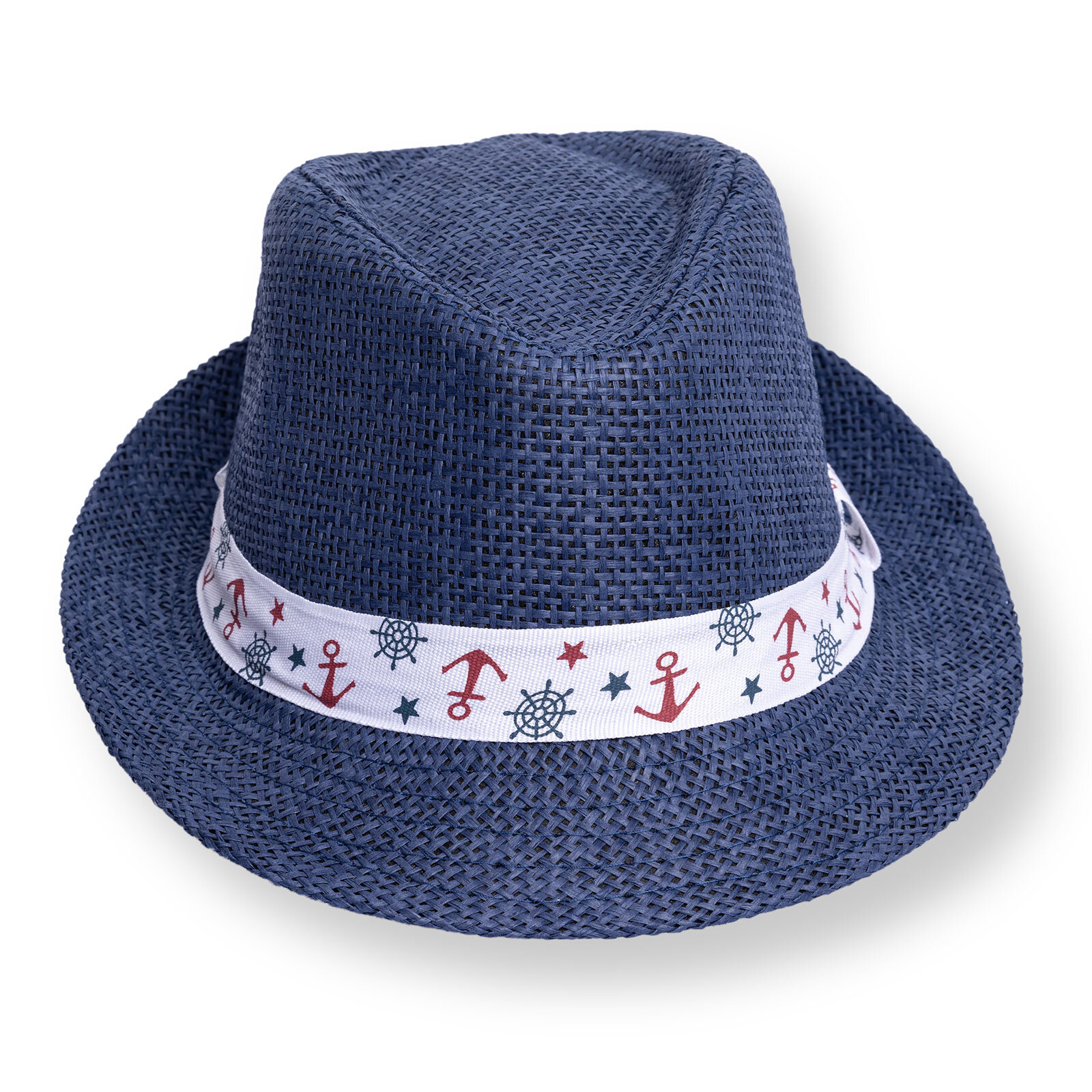 Erkek Bebek Fötr Model Hasır Şapka