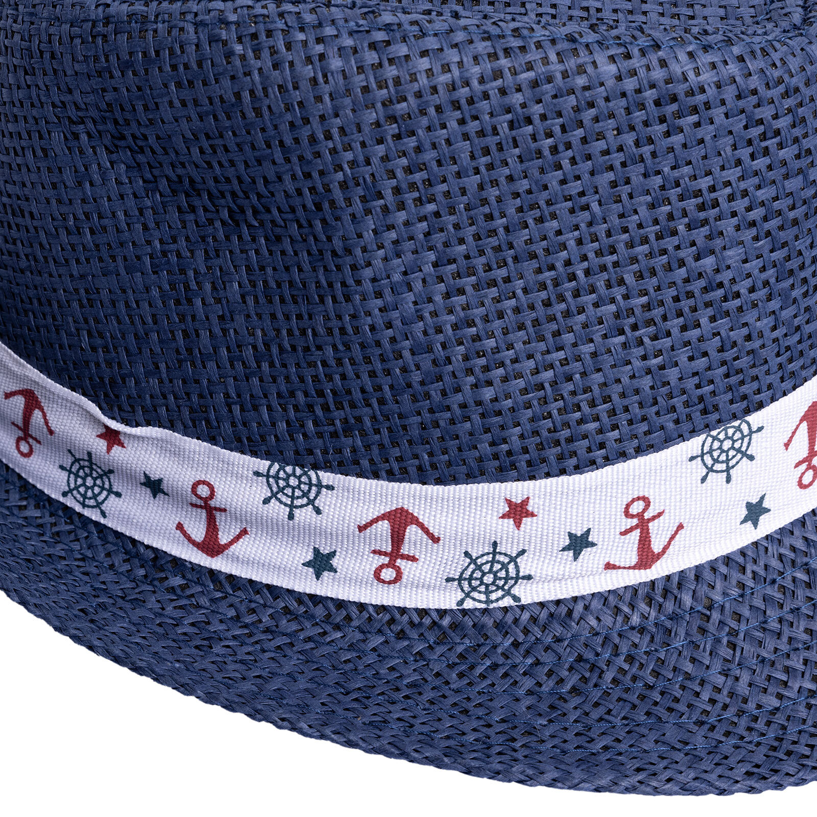 Erkek Bebek Fötr Model Hasır Şapka