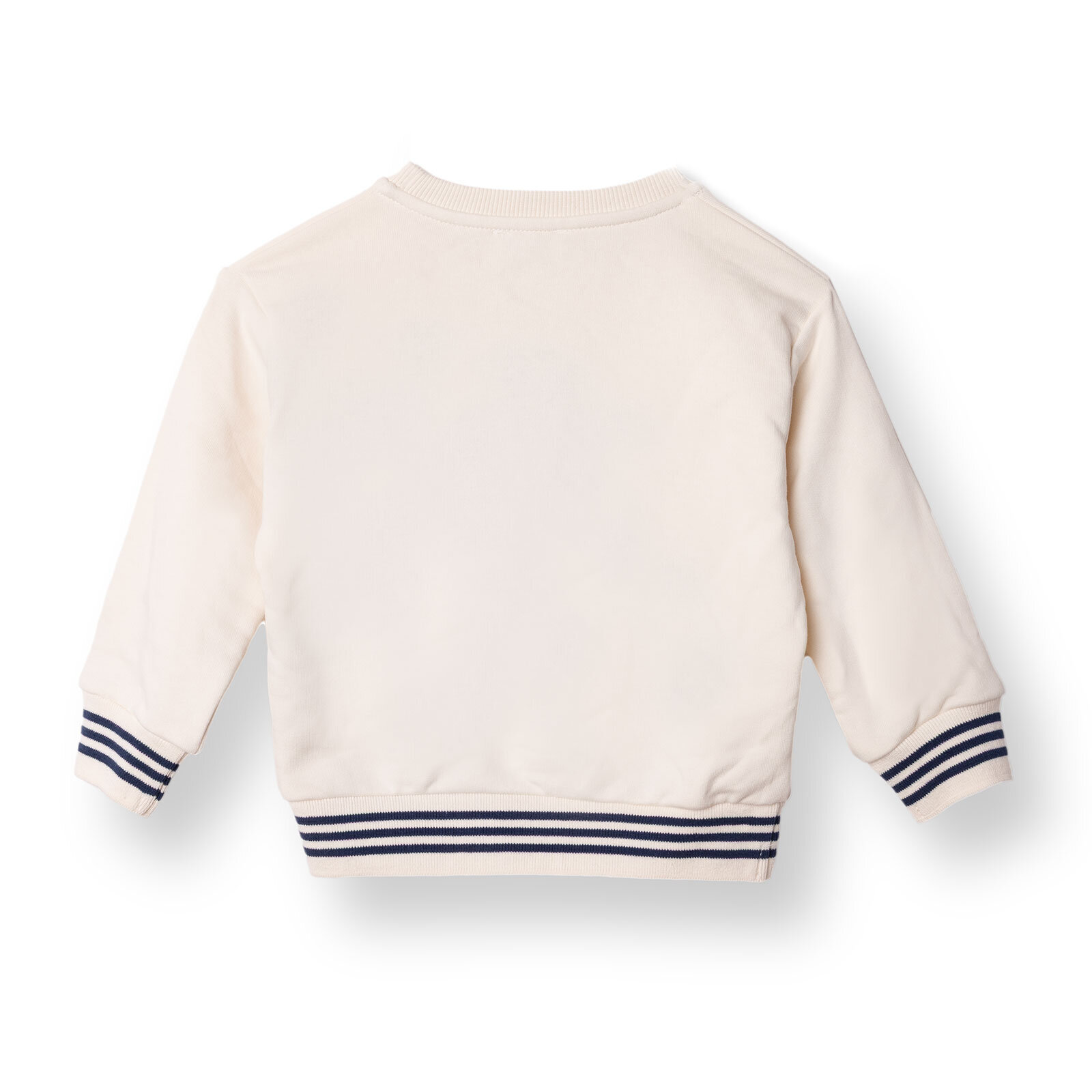 Erkek Bebek Happy Animals Sweatshirt İki İplik Bisiklet Yaka Uzun Kol