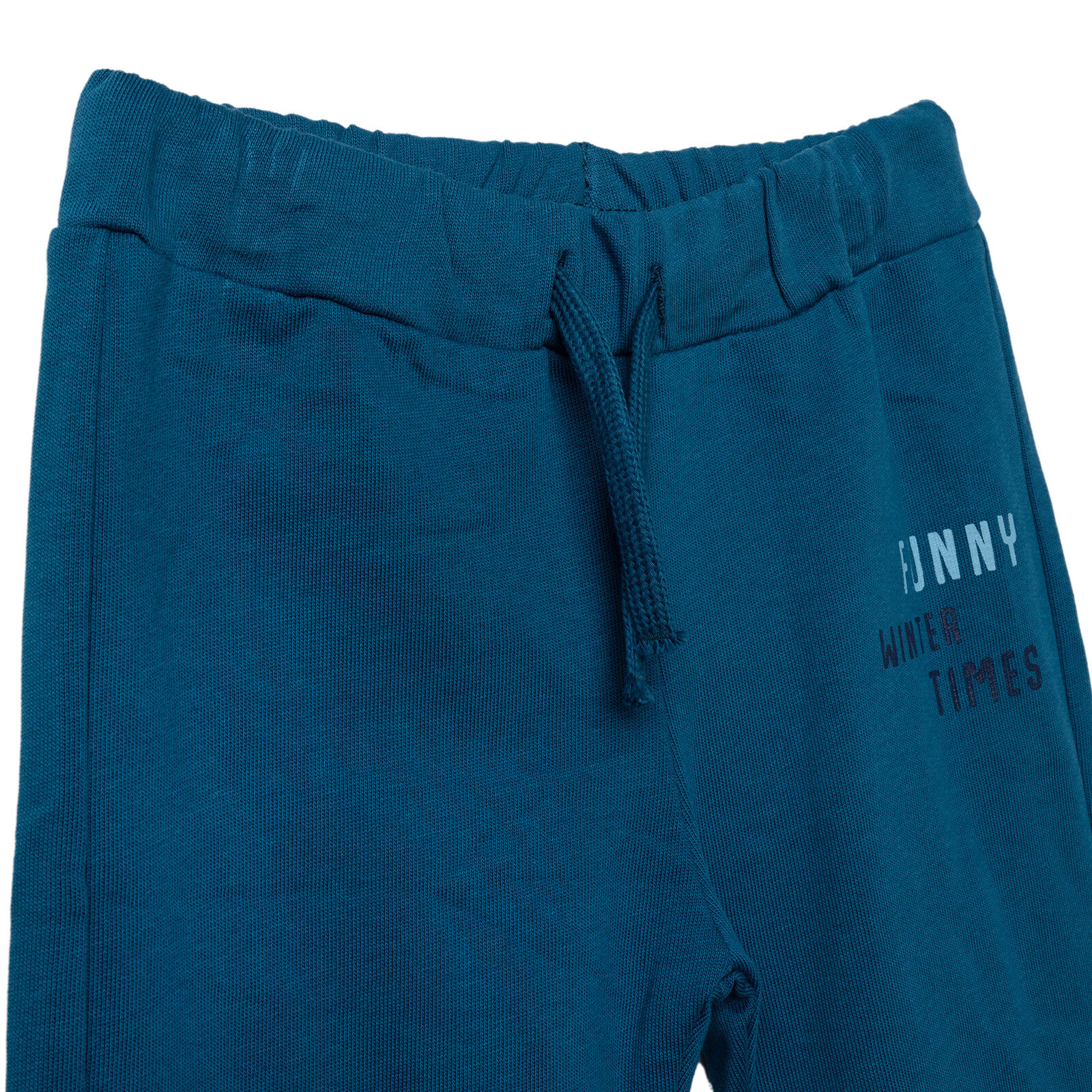 Erkek Bebek Hello Cute Bear Eşofman Takımı Bisiklet Yaka Uzun Kol Lastikli Paça