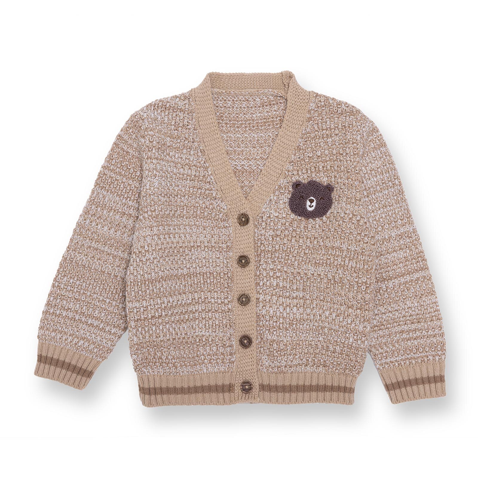 Hello Cute Bear Triko Hırka