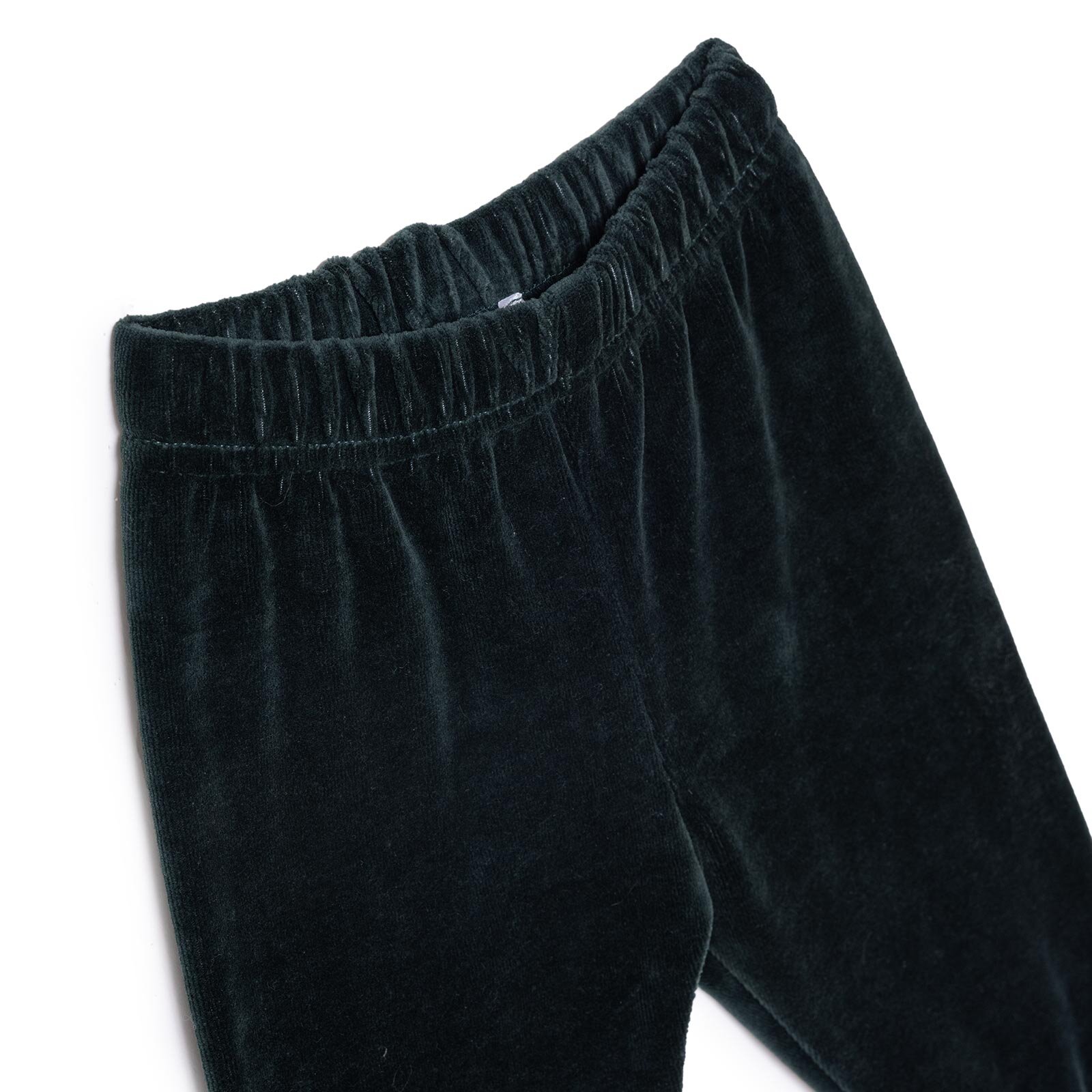 Erkek Bebek Kadife Eşofman Alt Lastikli Paça