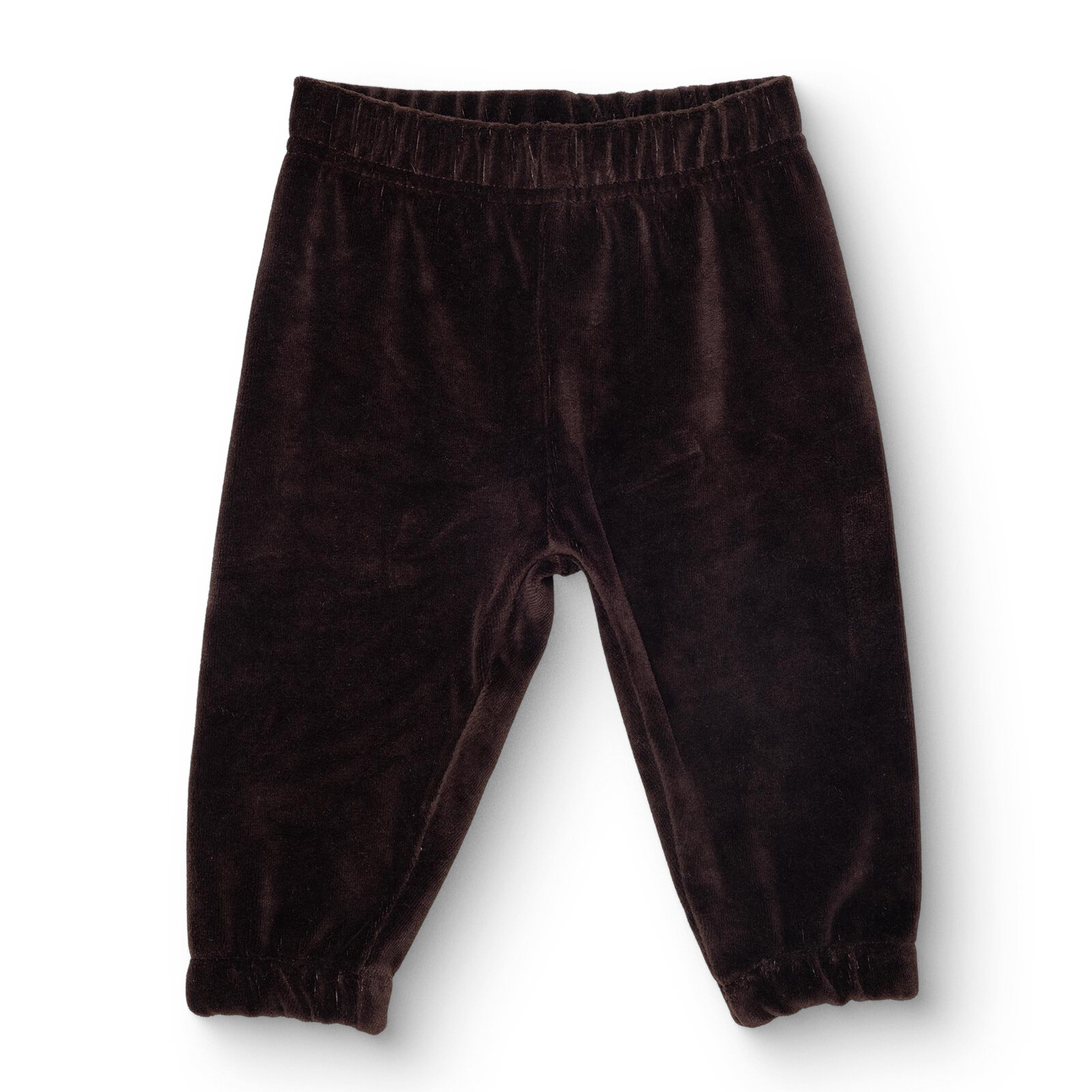 Erkek Bebek Kadife Eşofman Alt Lastikli Paça