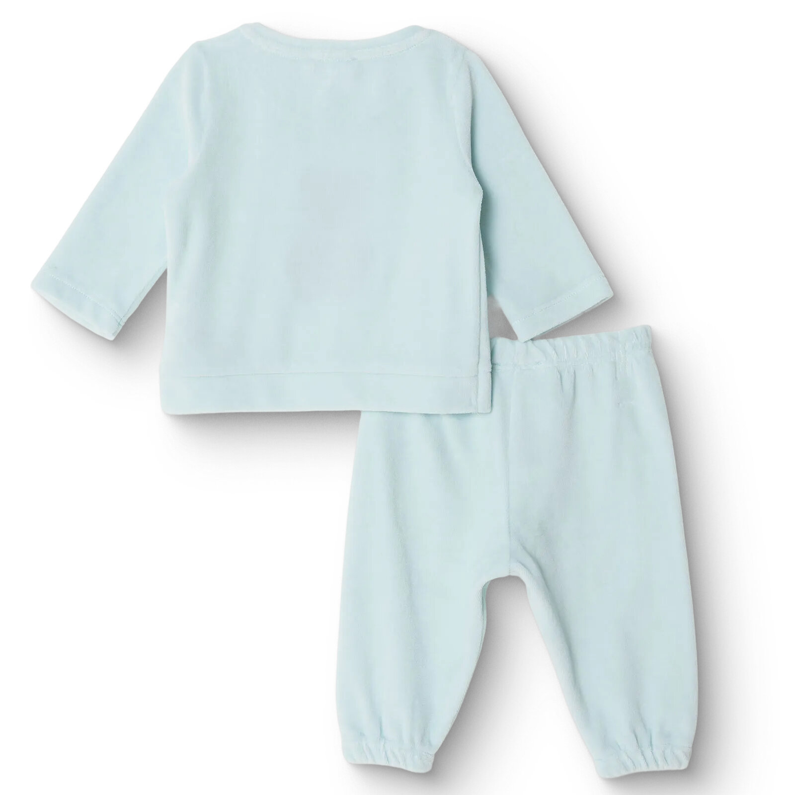 Erkek Bebek Kadife Pijama Takımı Bisiklet Yaka Uzun Kol Ribanalı Paça Erkek Bebek Kadife Pijama Takımı Bisiklet Yaka Uzun Kol Ribanalı Paça