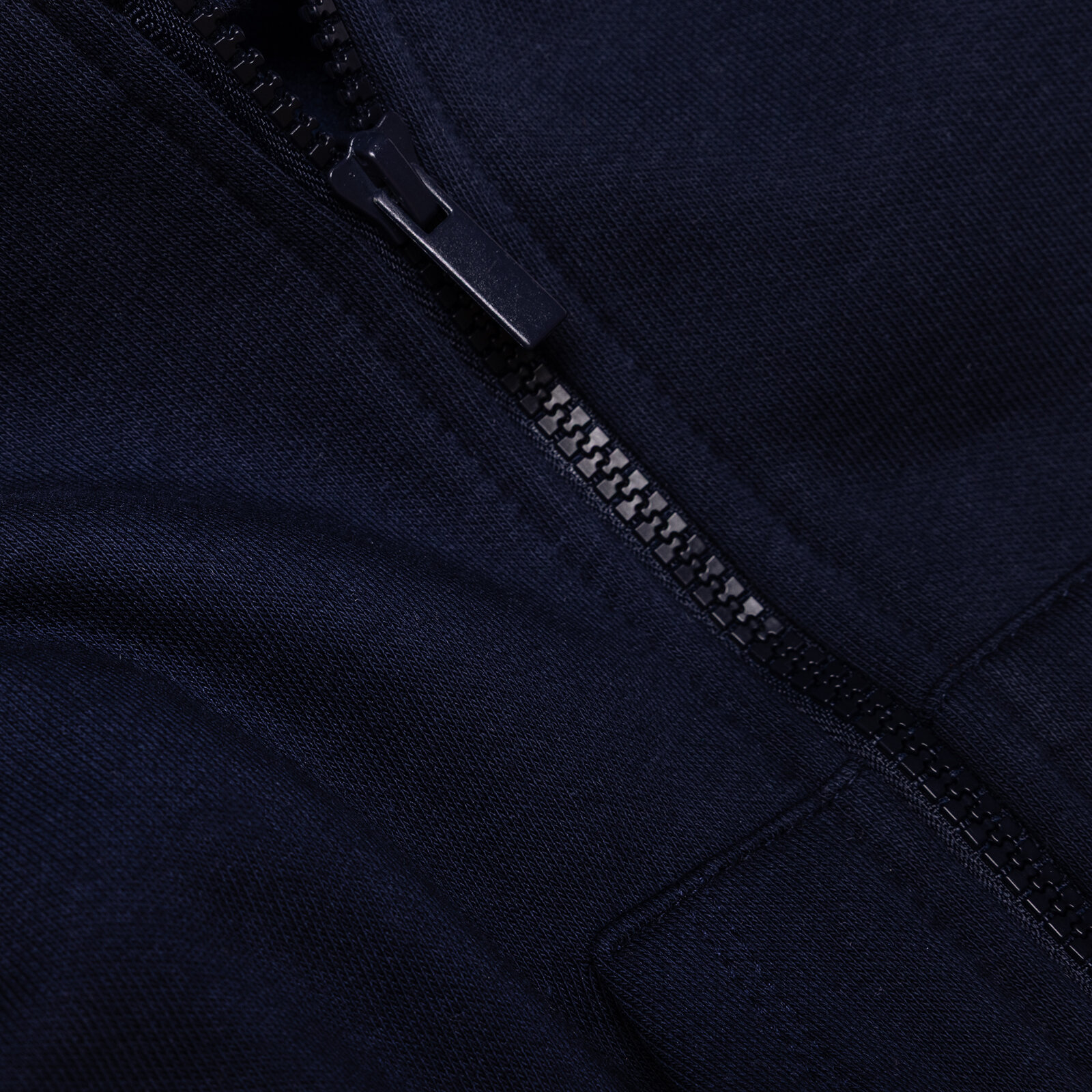 Erkek Bebek Kapüşonlu Hırka Fermuarlı Uzun Kol