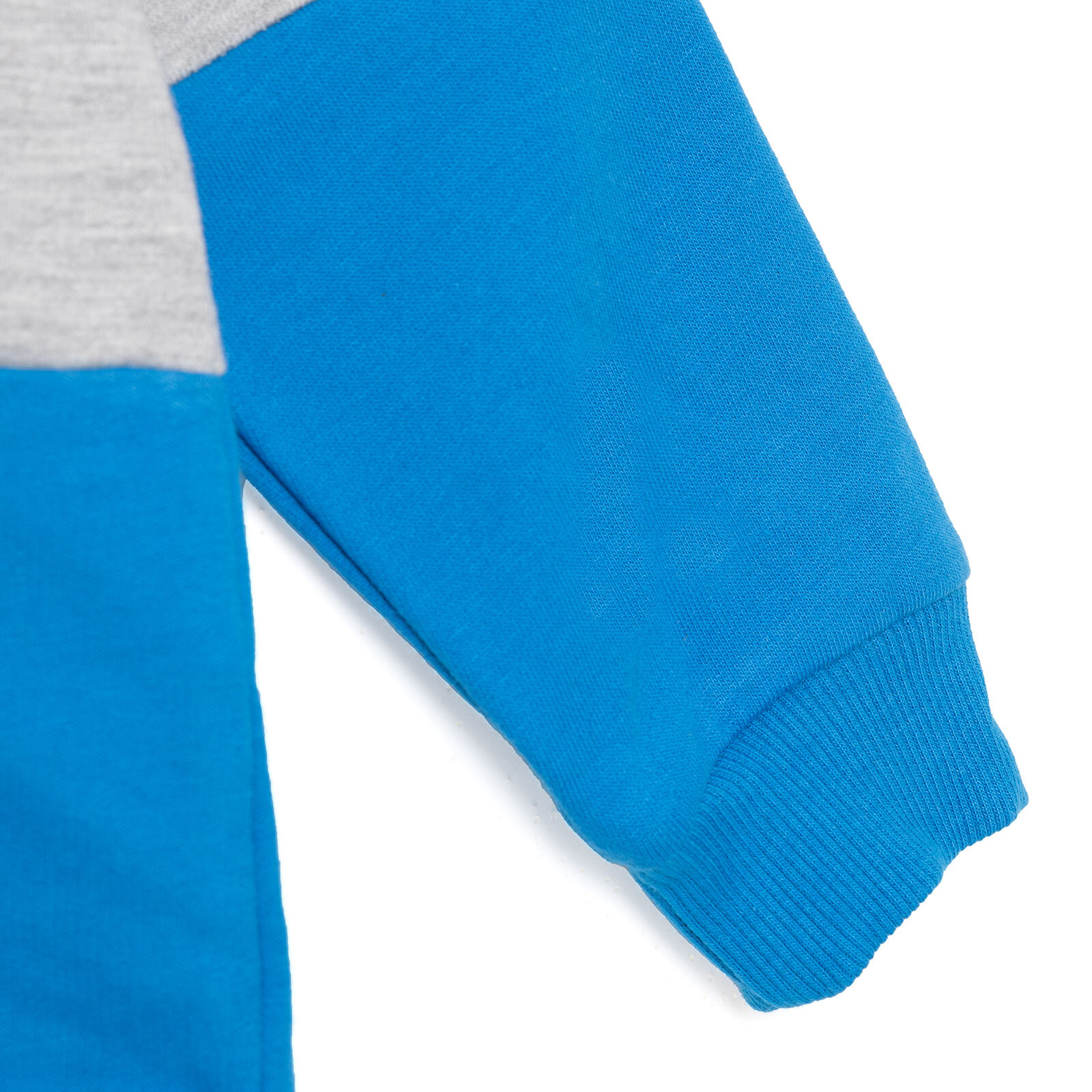 Erkek Bebek Kapüşonlu Sweatshirt Şardonlu Üç İplik Uzun Kol