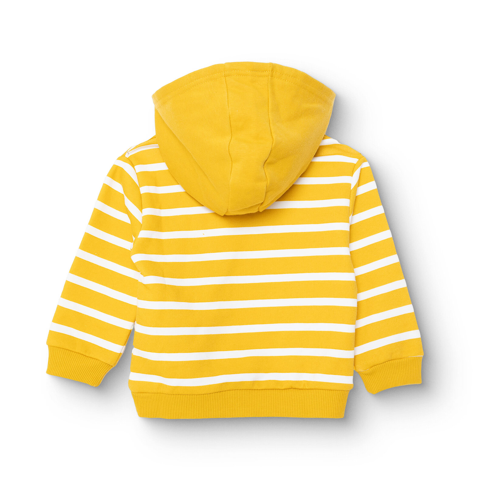 Erkek Bebek Kapüşonlu Sweatshirt Üç İplik Kapüşonlu Yaka Uzun Kol