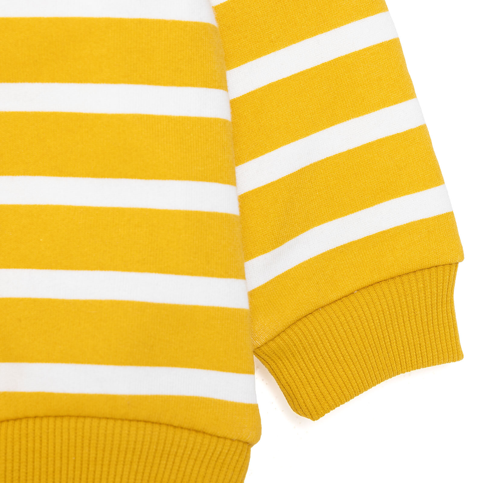 Erkek Bebek Kapüşonlu Sweatshirt Üç İplik Kapüşonlu Yaka Uzun Kol