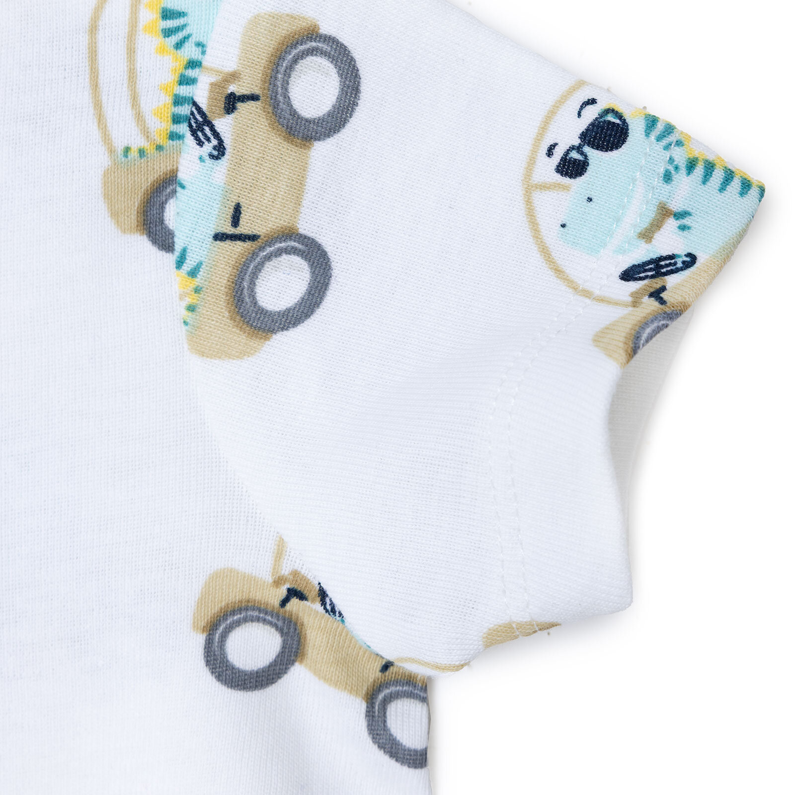 Erkek Bebek Kısa Kol Body Çıtçıtlı Yaka Kısa Kol