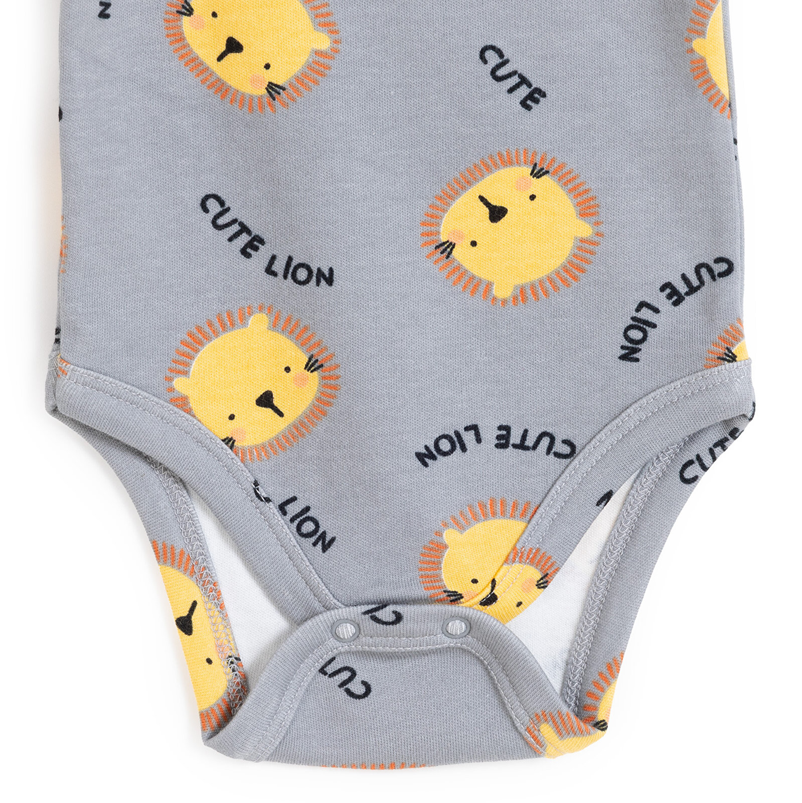 Erkek Bebek Kısa Kol Body Çıtçıtlı Yaka Kısa Kol