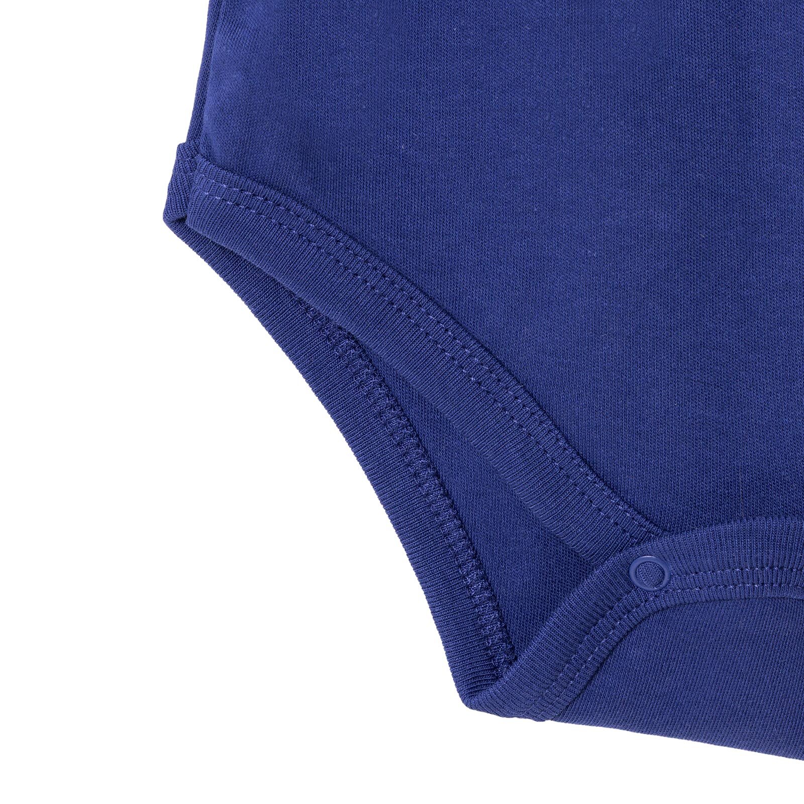 Erkek Bebek Kısa Kol Body Modelli Yaka Kısa Kol