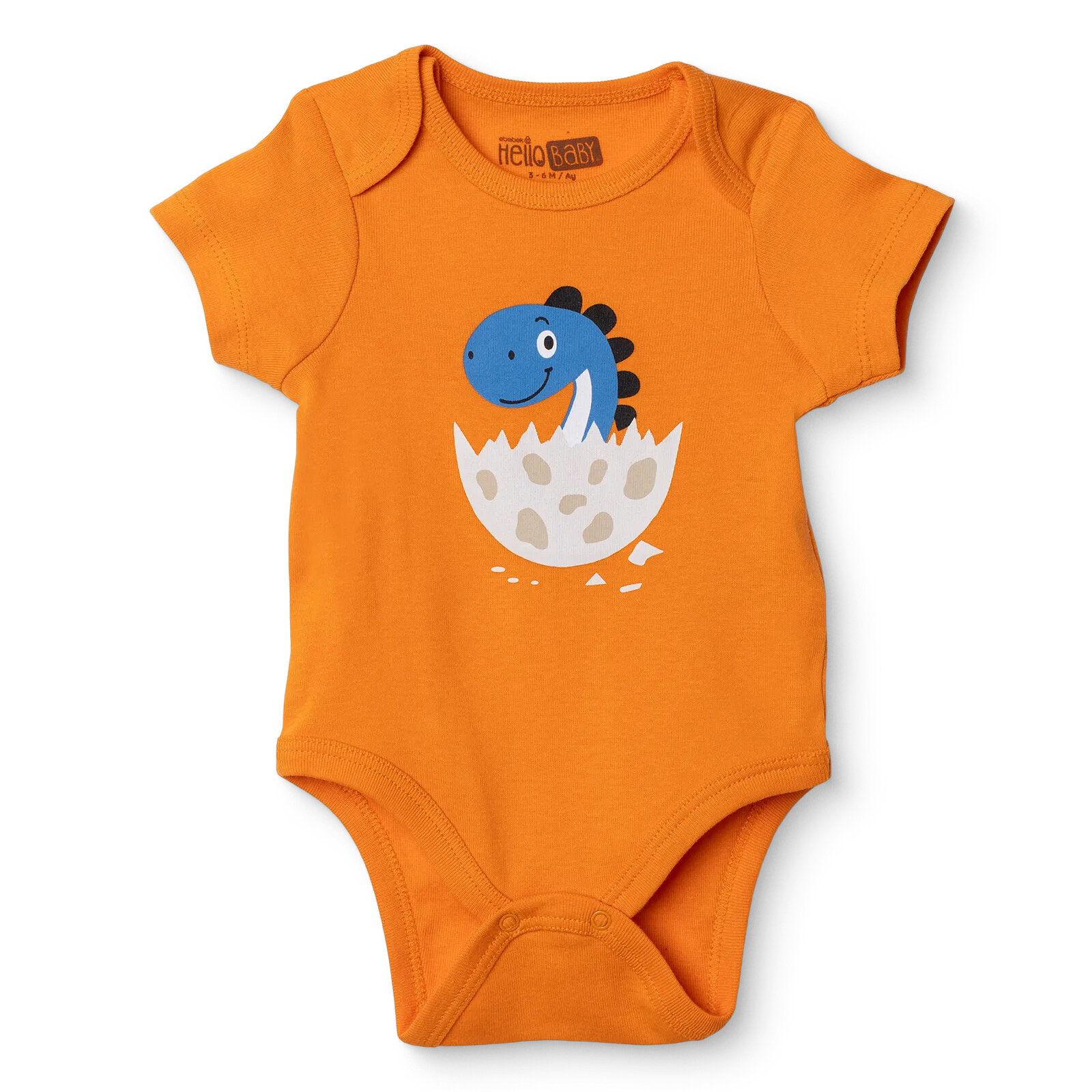 Erkek Bebek Kısa Kol Body Ribana Çıtçıtlı Yaka Kısa Kol