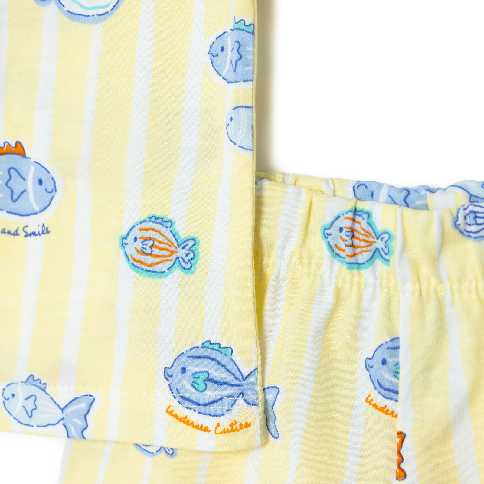 Erkek Bebek Kısa Kol Pijama Takımı Gömlek Yaka Kısa Kol Reçme Paça