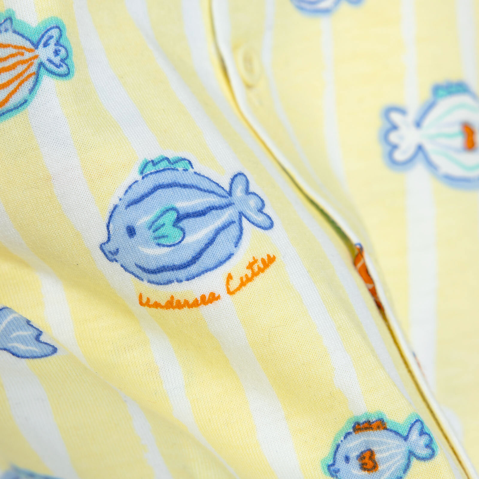 Erkek Bebek Kısa Kol Pijama Takımı Gömlek Yaka Kısa Kol Reçme Paça