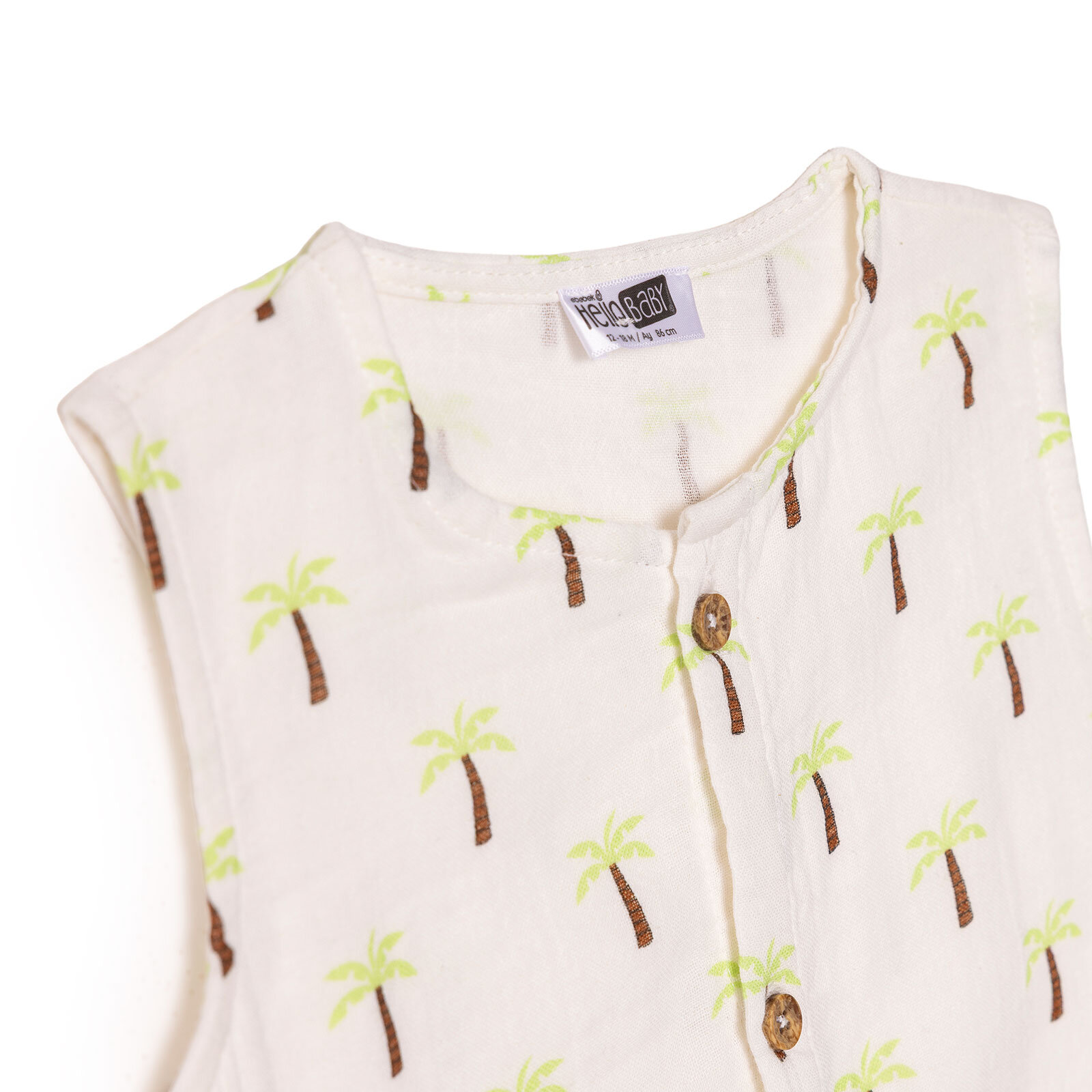 Erkek Bebek Kısa Tulum Bisiklet Yaka Kısa Kol Reçme Paça