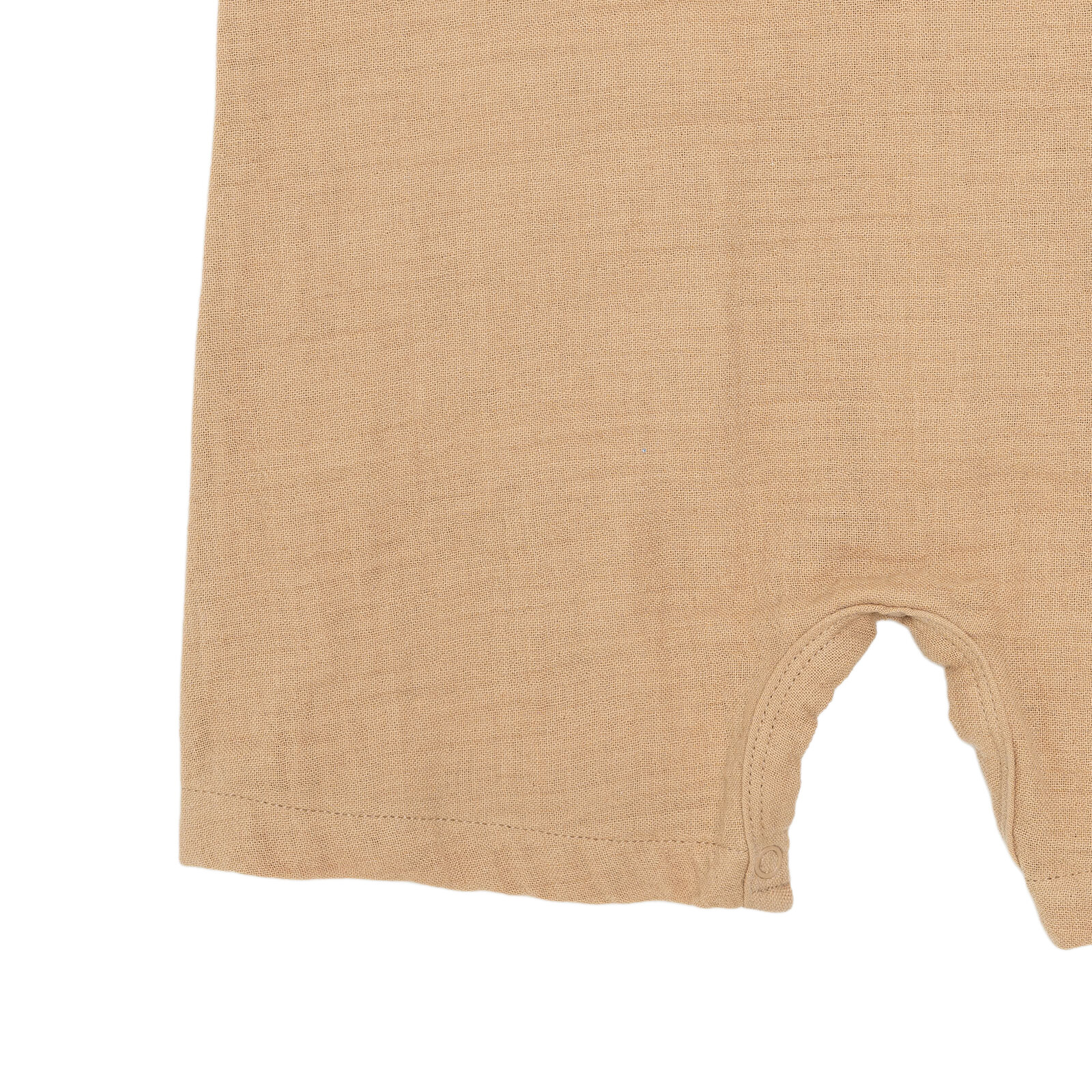 Erkek Bebek Kısa Tulum Bisiklet Yaka Reçme Paça