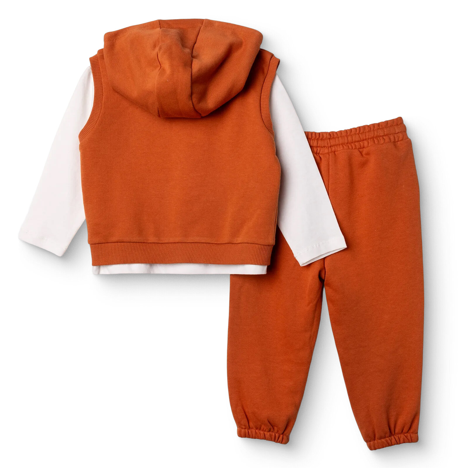 Erkek Bebek Little Car Sweatshirt-Yelek-Alt Üç İplik Bisiklet Yaka Kısa Kol Lastikli Paça