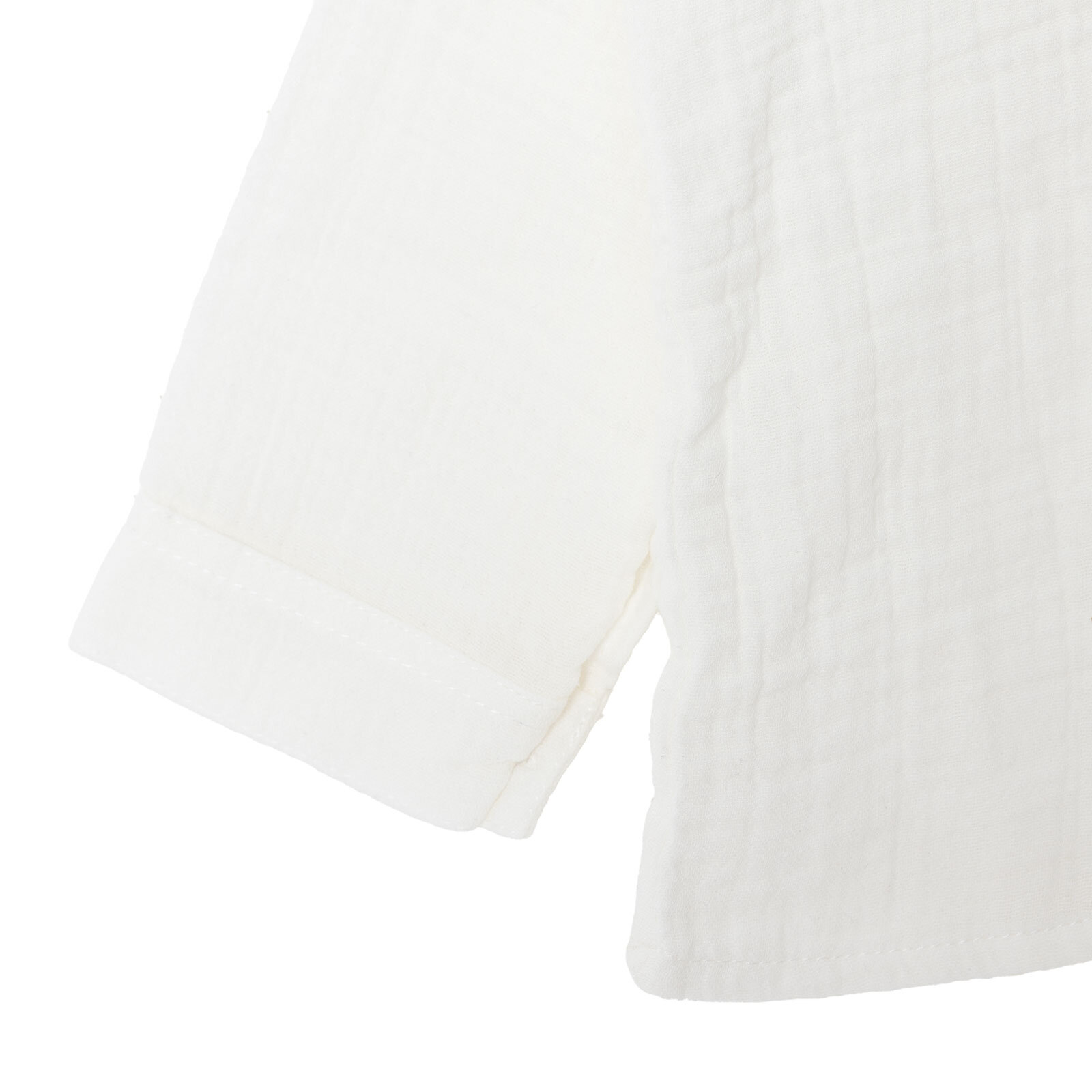 Erkek Bebek Little Sailor Gömlek Müslin Hakim Yaka Uzun Kol