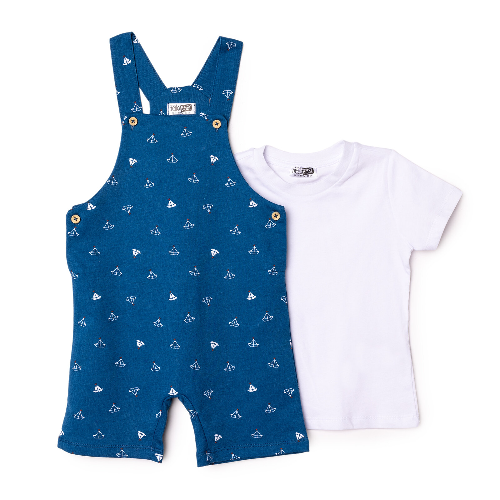 Little Sailor Salopet-Tshirt