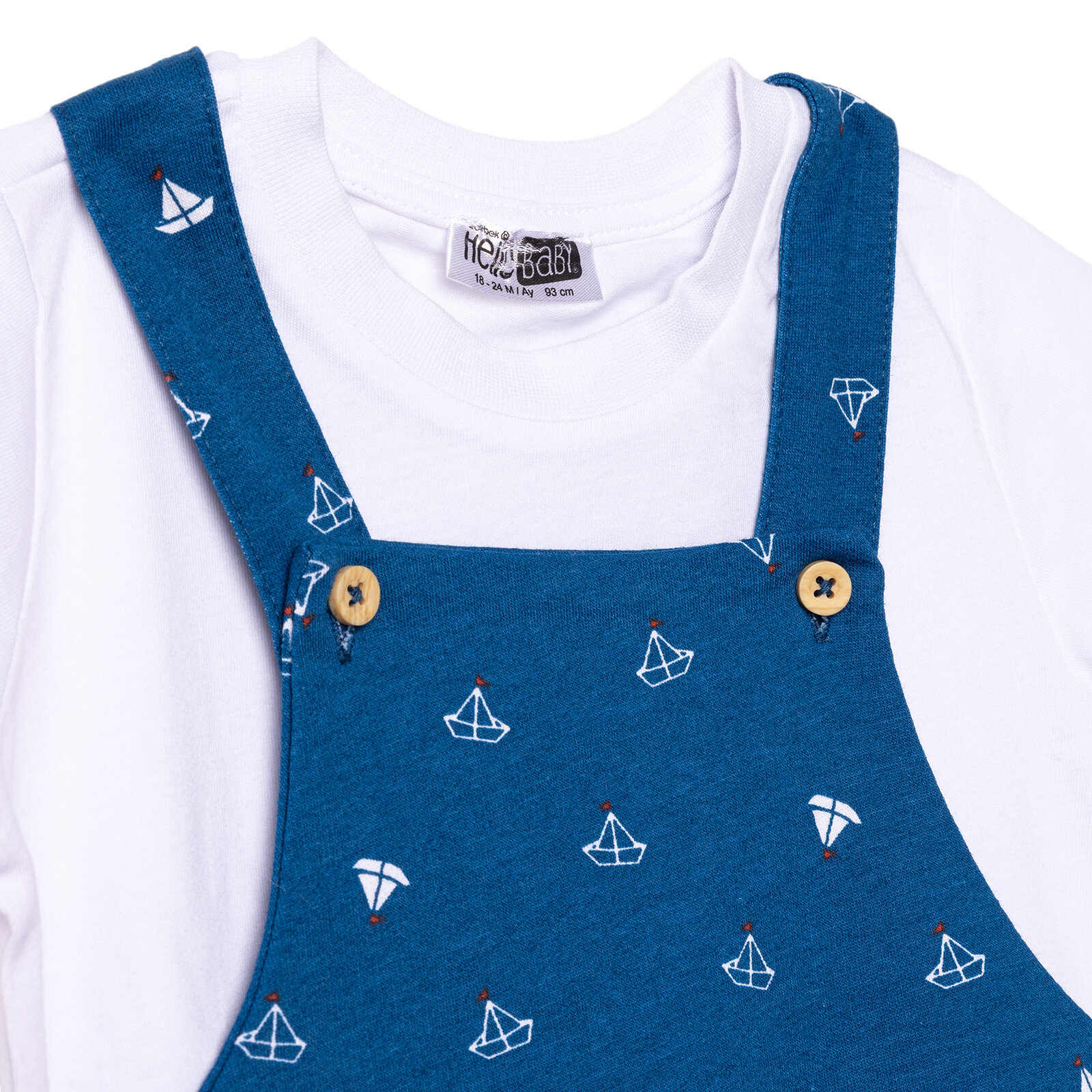 Little Sailor Salopet-Tshirt