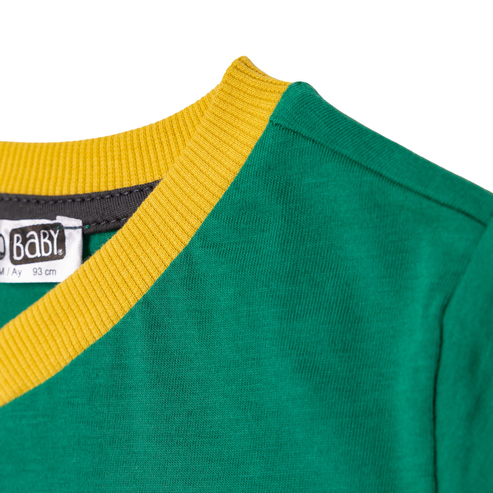 Erkek Bebek LITTLE SPORTS Tshirt-Şort V Yaka Kısa Kol Reçme Paça