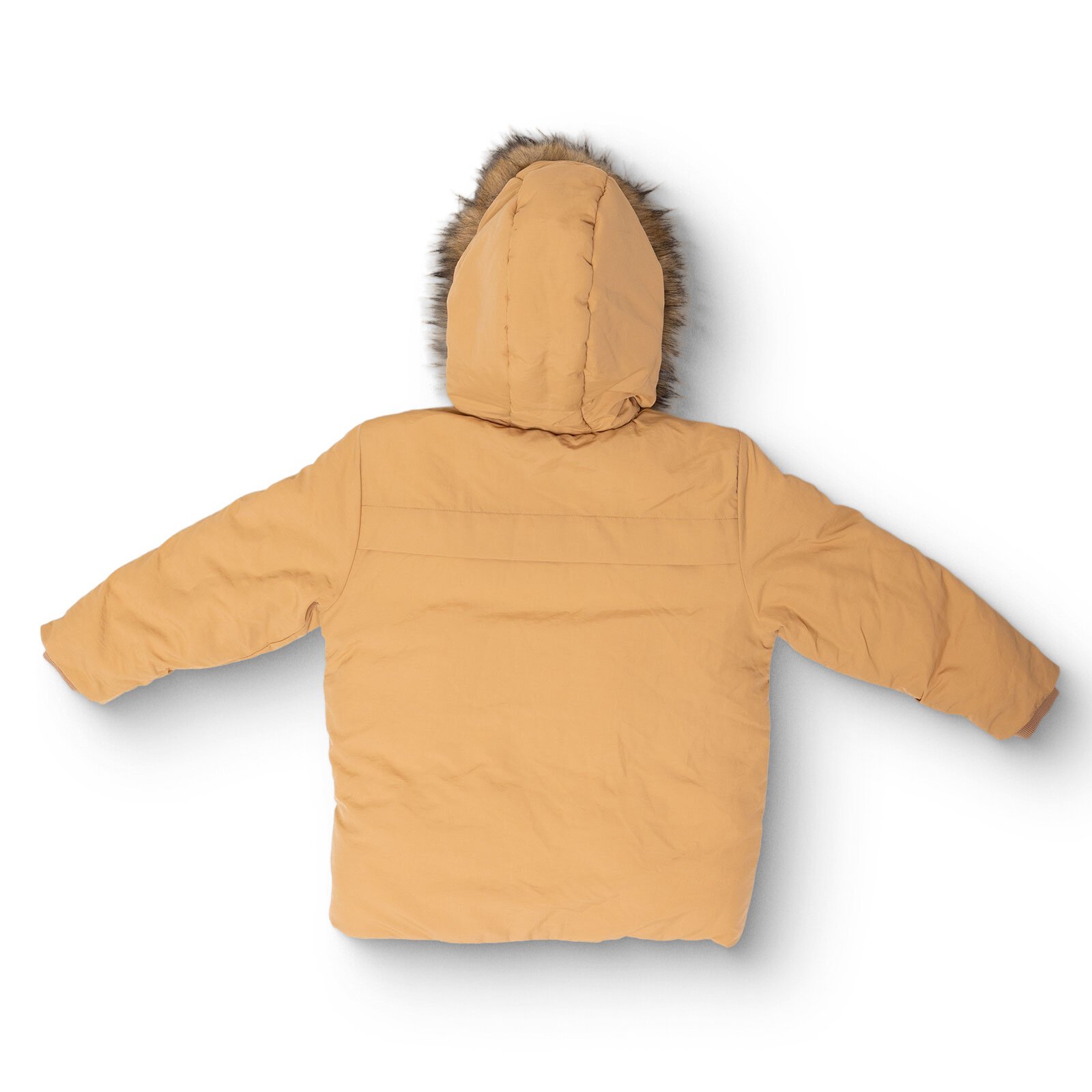 Erkek Bebek Mont Fermuarlı Polyester Uzun Kol