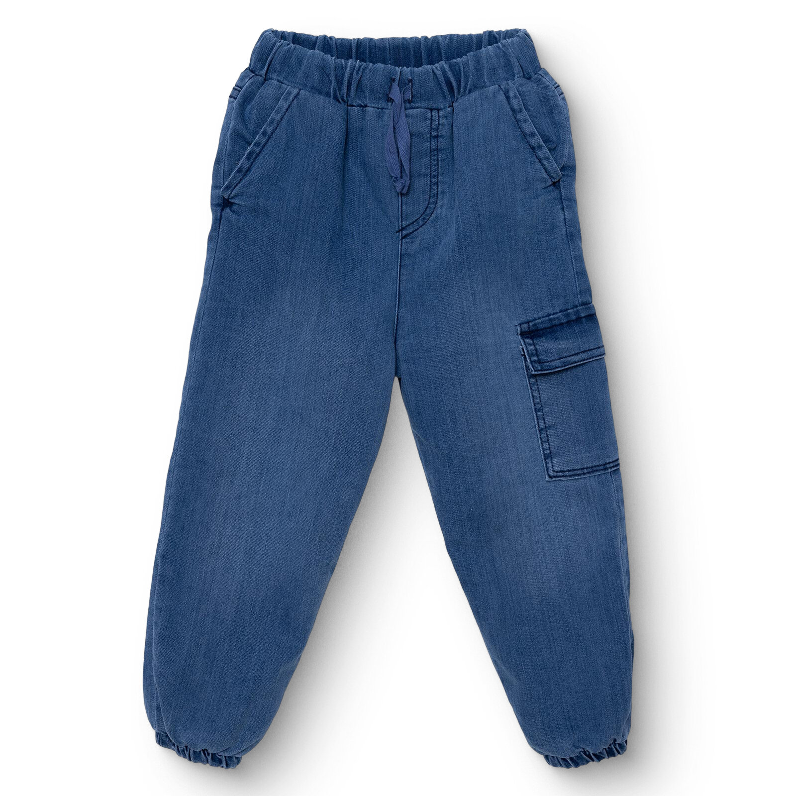 Erkek Bebek Mountain Explorer Denim Pantolon Lastikli Paça
