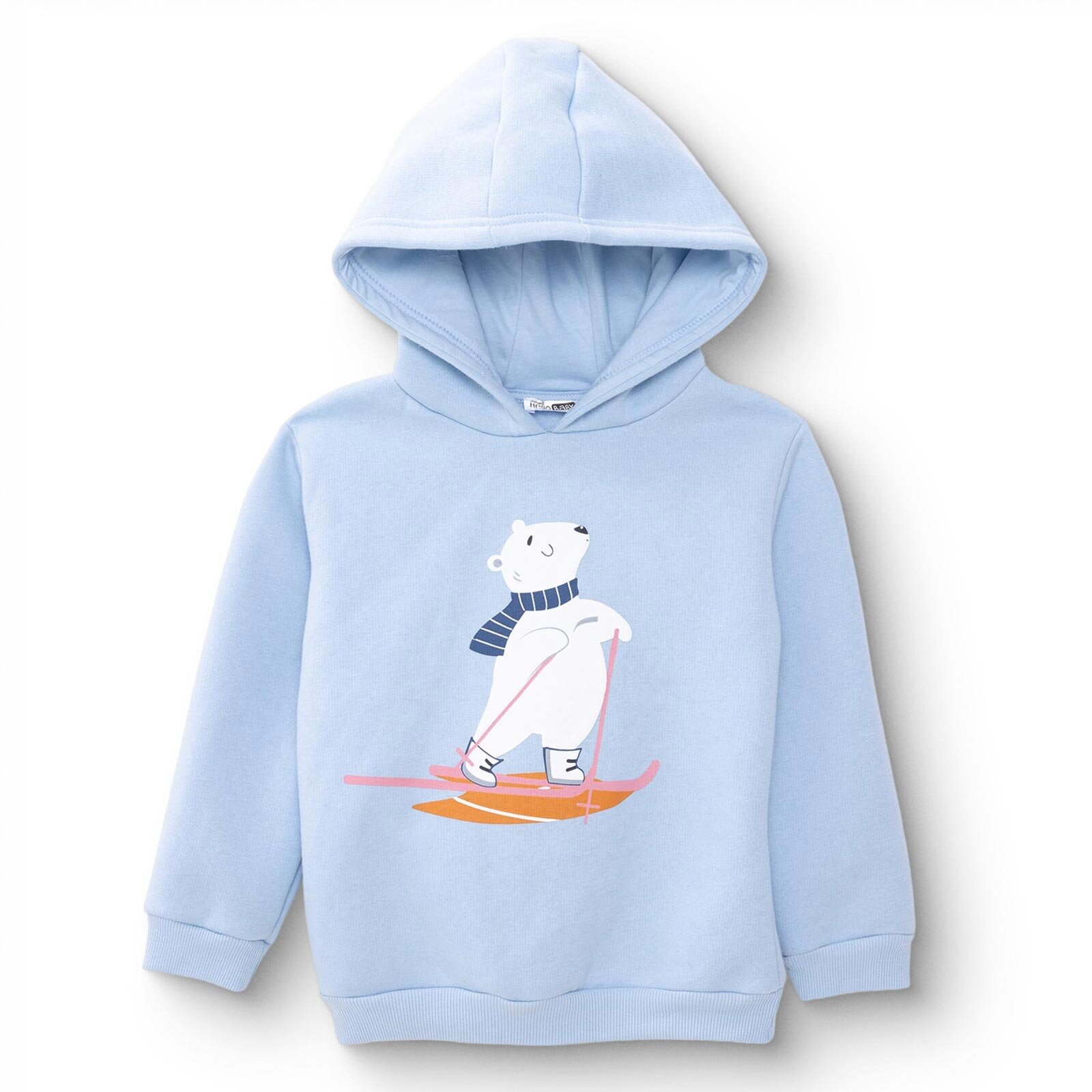 Erkek Bebek Mountain Explorer Kapüşonlu Sweatshirt Şardonlu Üç İplik Uzun Kol Erkek Bebek Mountain Explorer Kapüşonlu Sweatshirt Şardonlu Üç İplik Uzun Kol