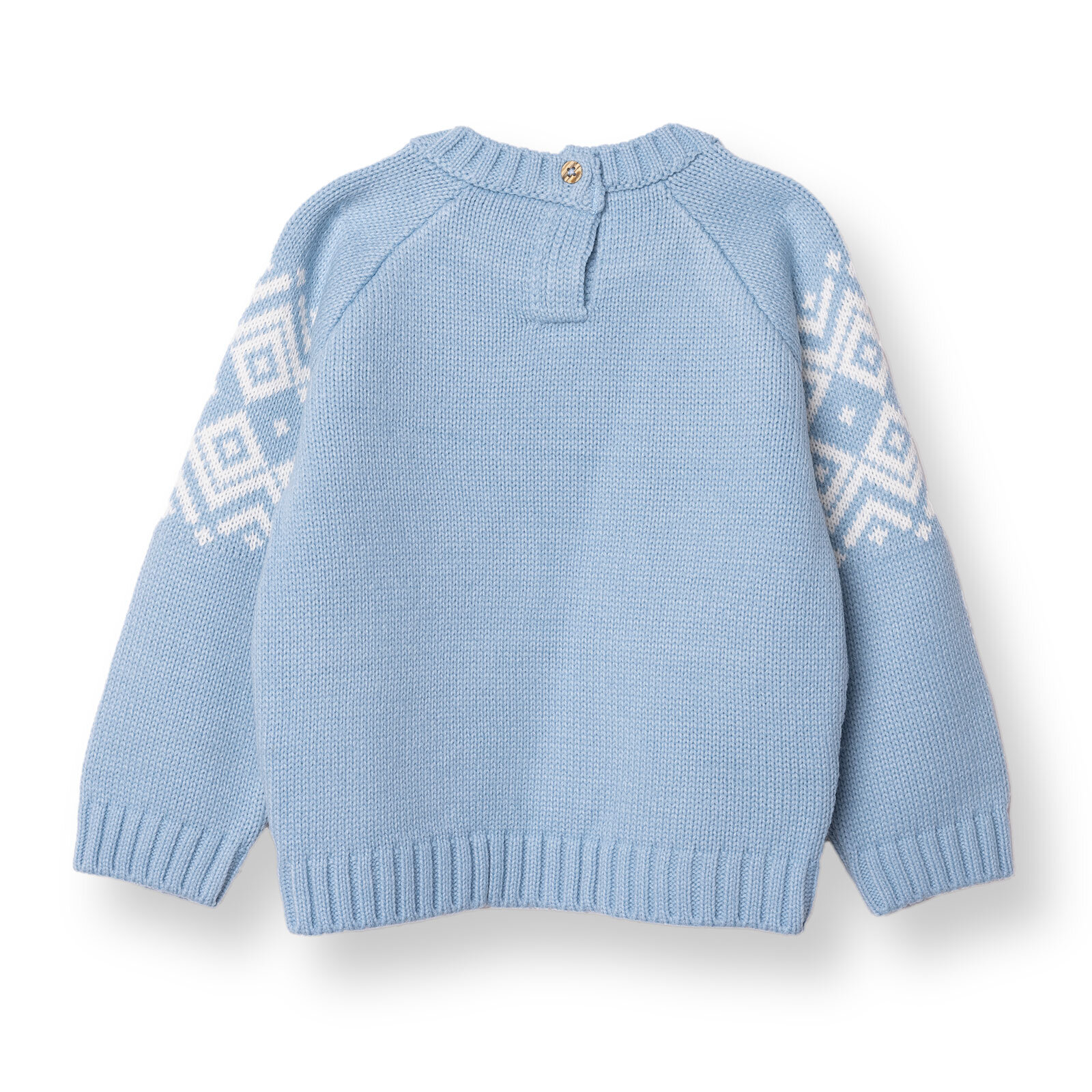 Erkek Bebek Mountain Explorer Kazak Triko Bisiklet Yaka Uzun Kol