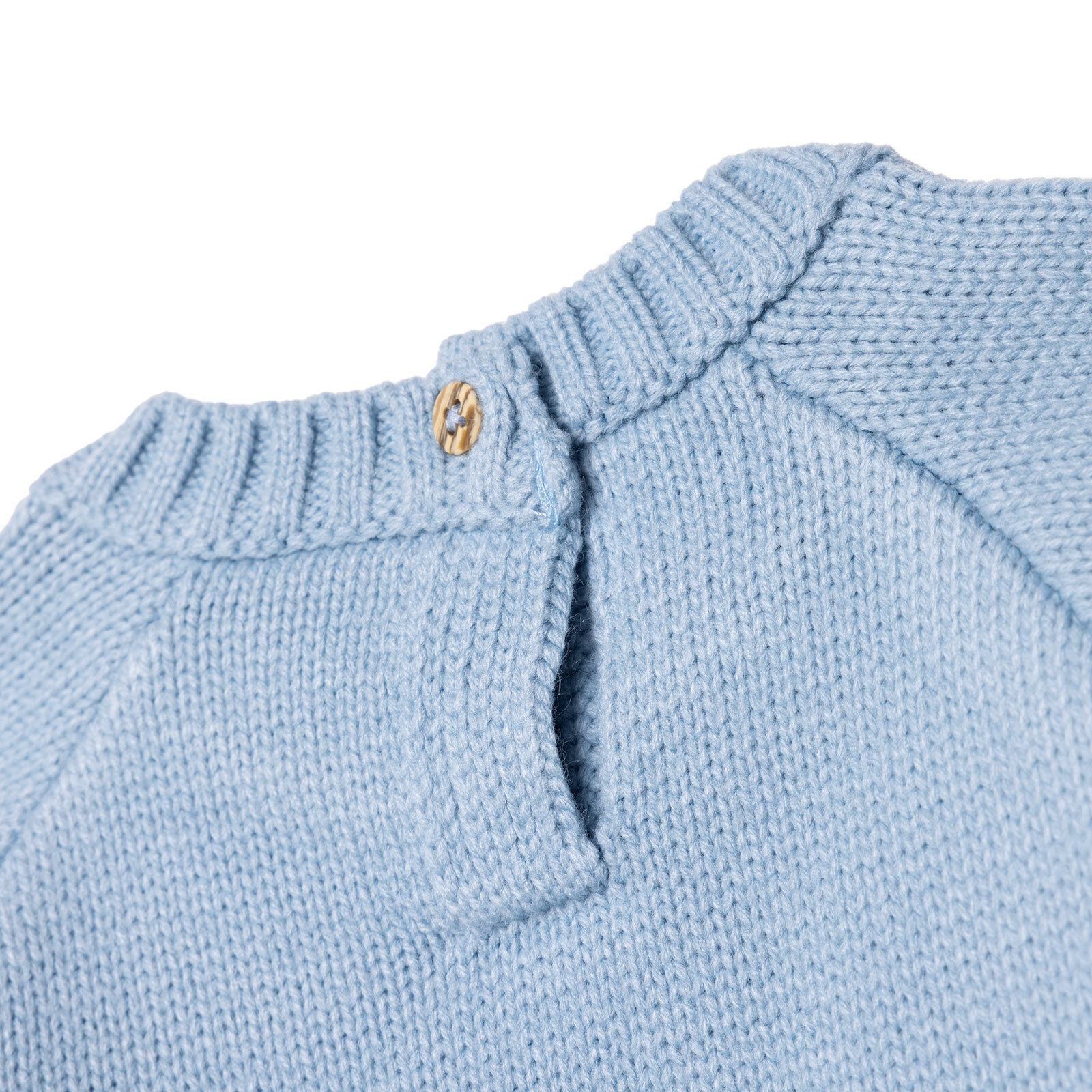 Erkek Bebek Mountain Explorer Kazak Triko Bisiklet Yaka Uzun Kol