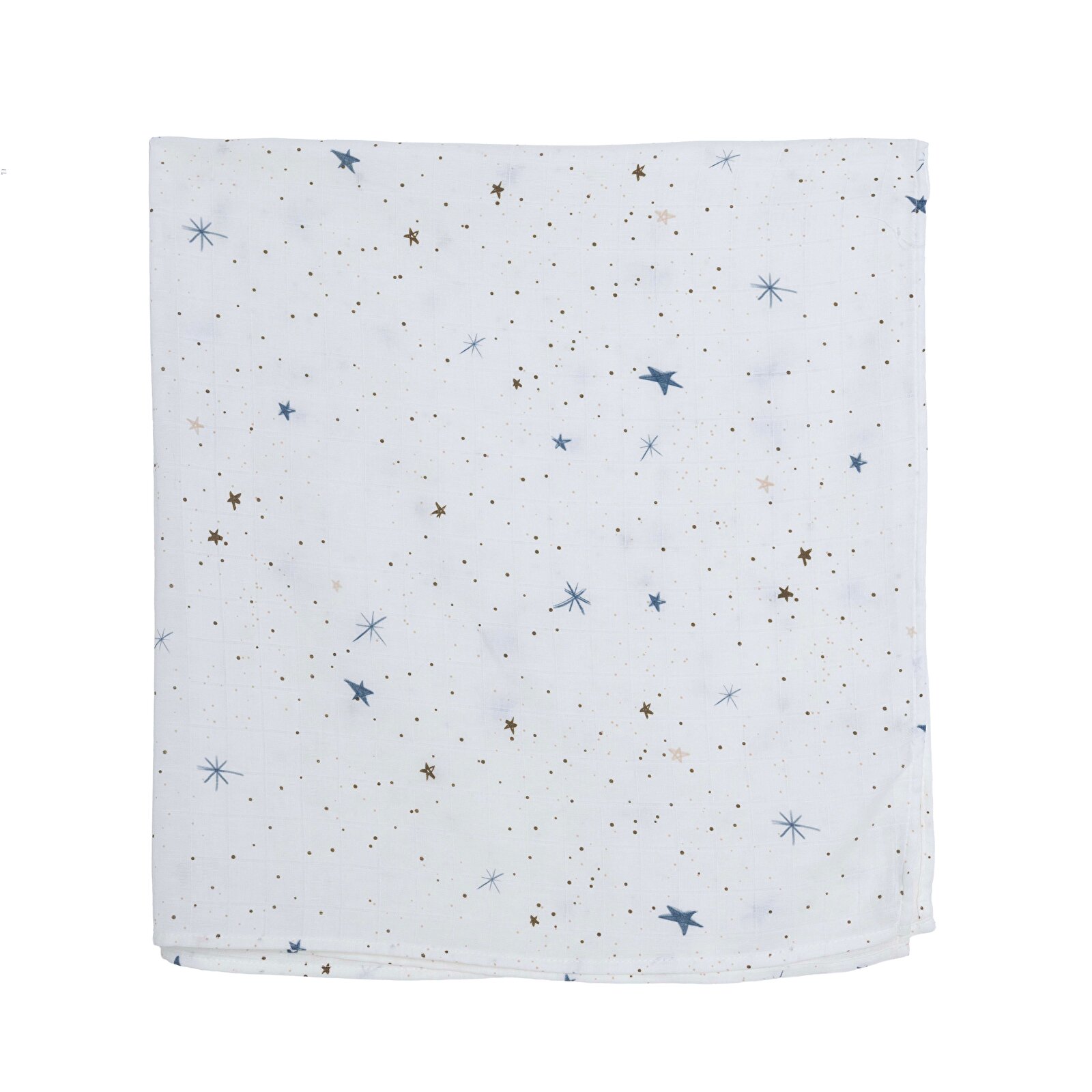 Erkek Bebek Müslin Battaniye 100x110cm