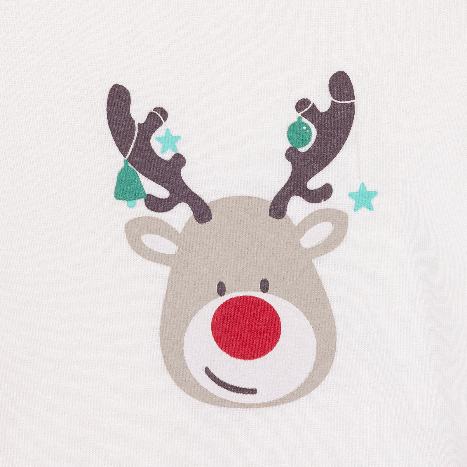 Erkek Bebek New Year 2li Uzun Kol Body Zarf Yaka Uzun Kol Ribana Paça