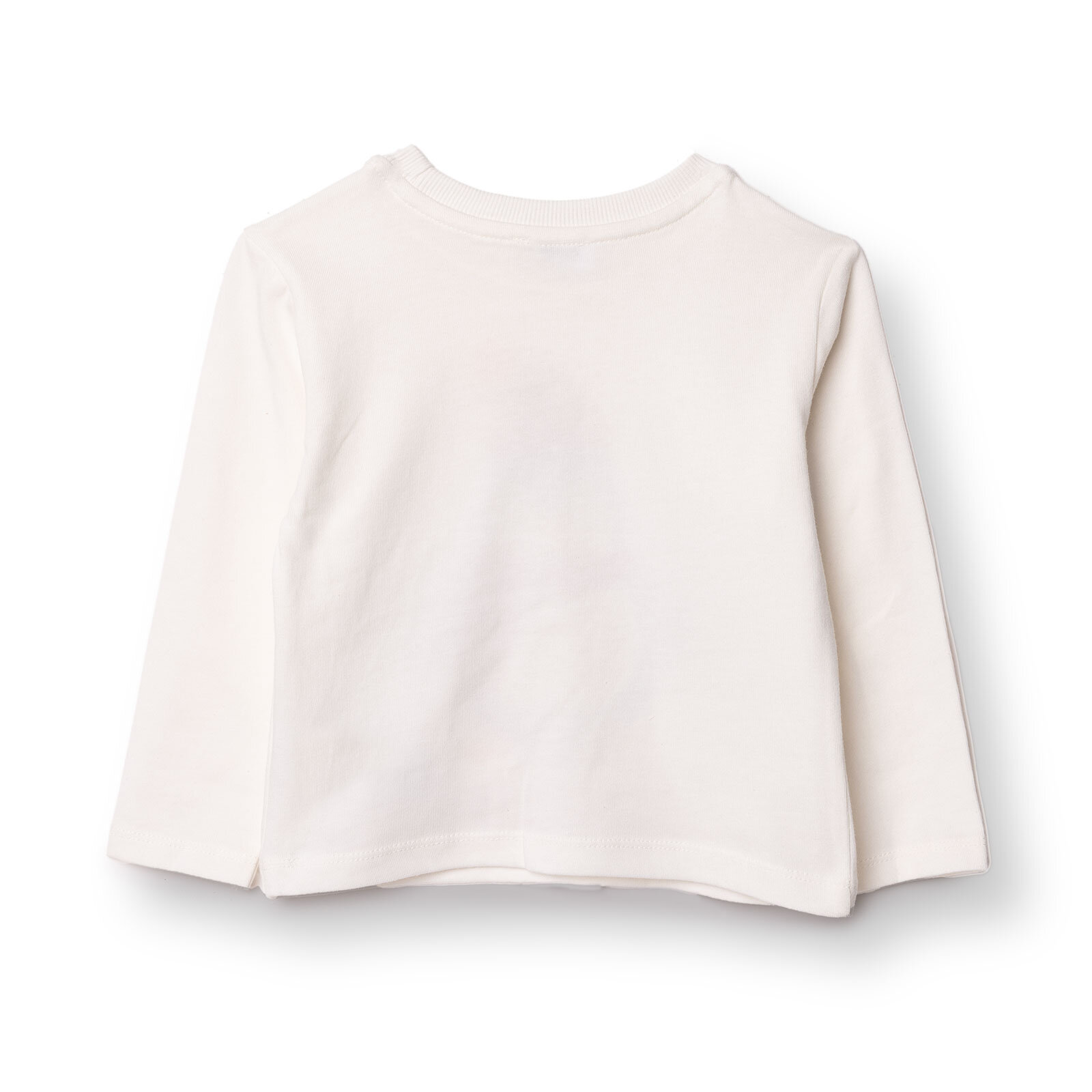 Erkek Bebek New Year Uzun Kol Tshirt İki İplik Bisiklet Yaka Uzun Kol