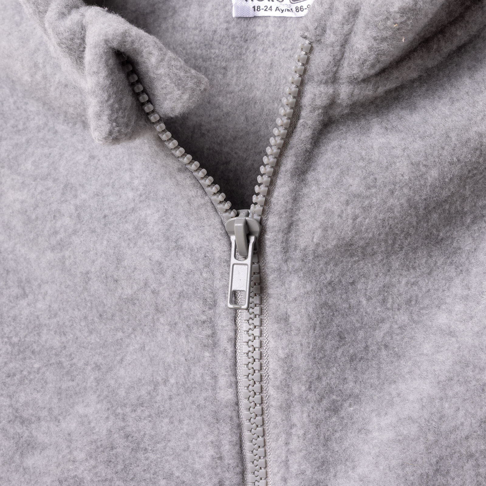 Erkek Bebek Polar Yelek Fermuarlı Hakim Yaka Atlet Kol Erkek Bebek Polar Yelek Fermuarlı Hakim Yaka Atlet Kol